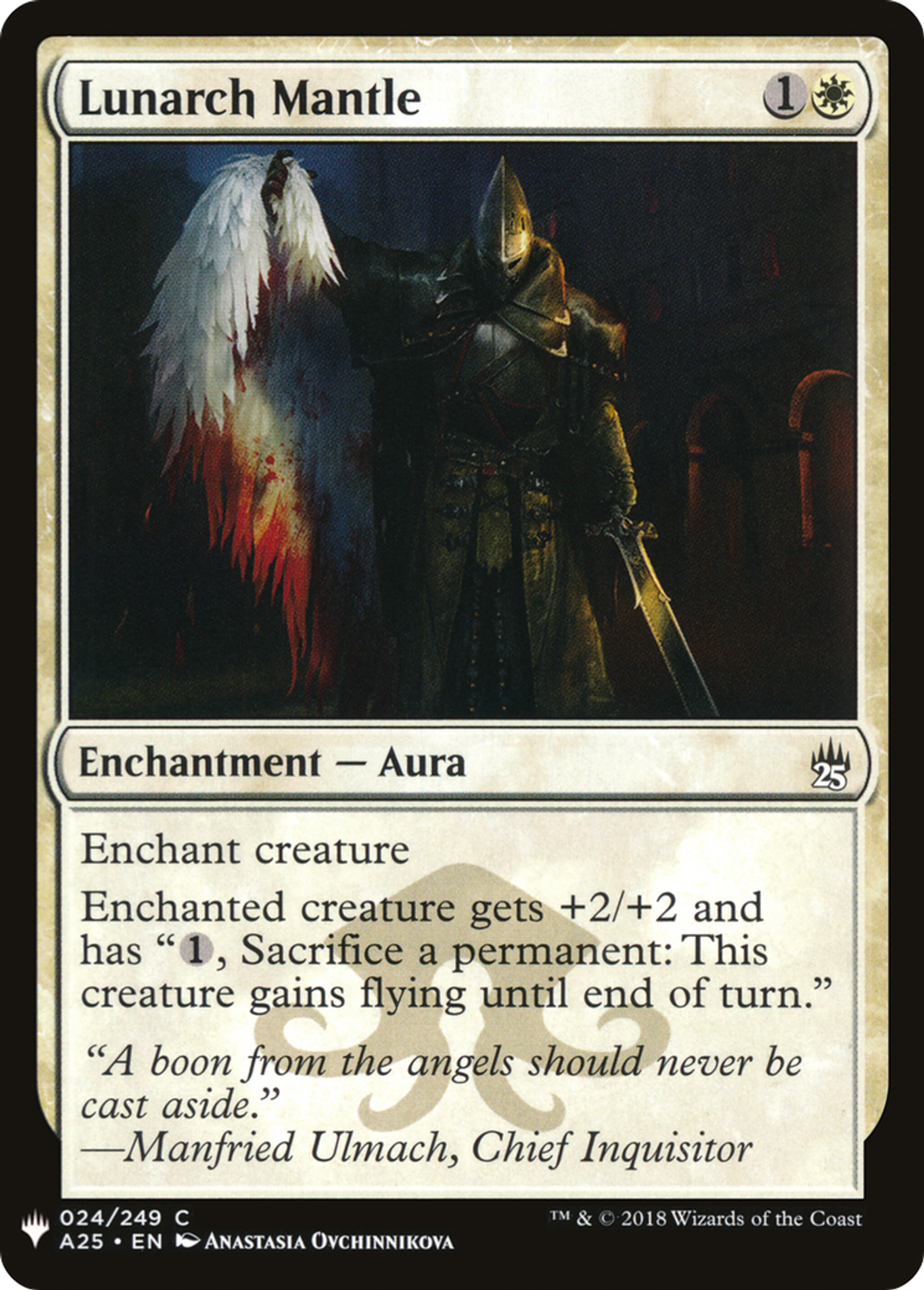 Lunarch Mantle — The List — Magic: The Gathering