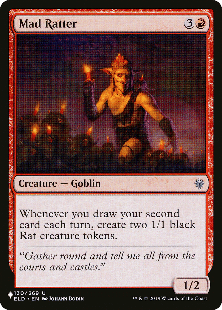 Mad Ratter — The List — Magic: The Gathering