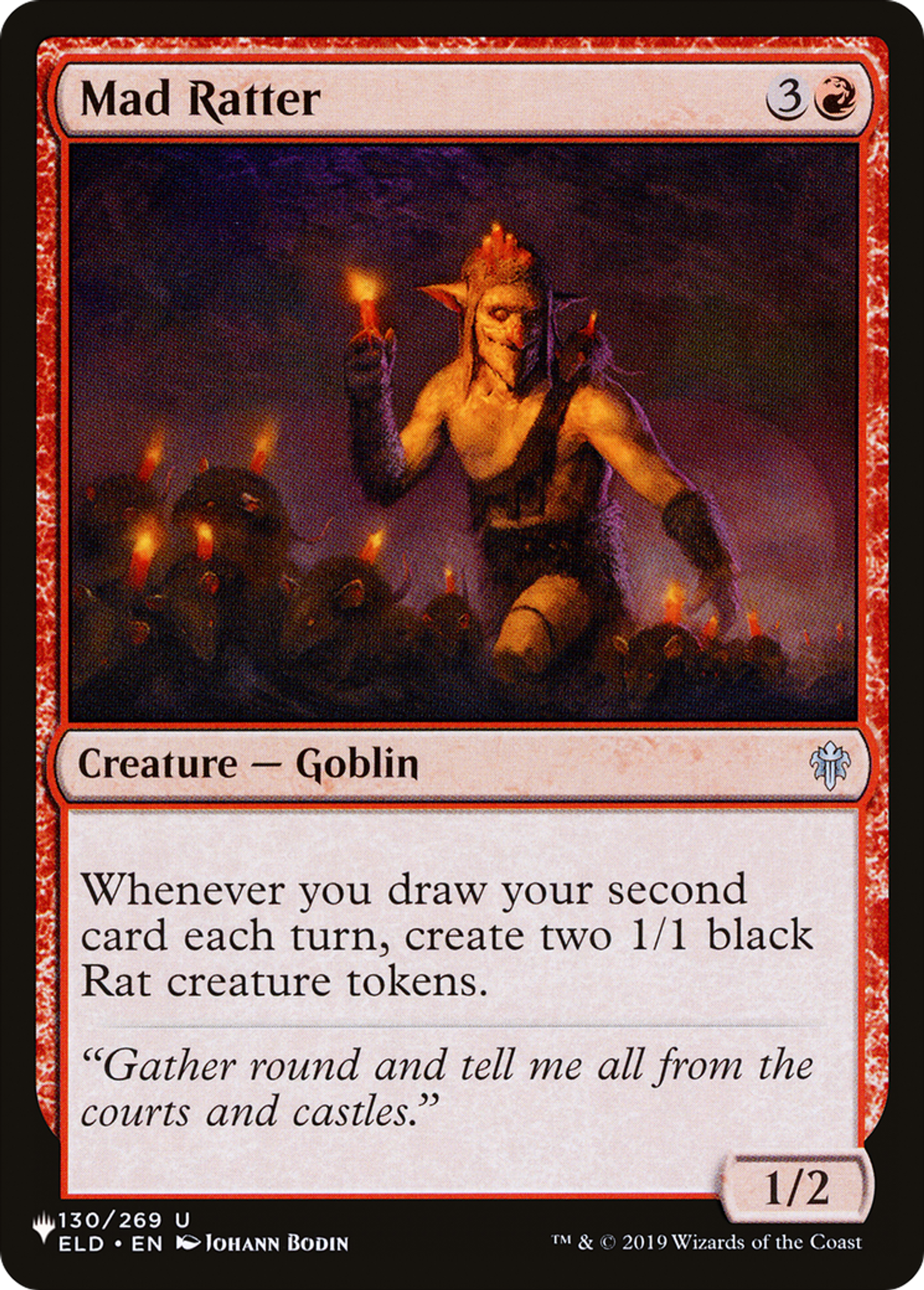 Mad Ratter — The List — Magic: The Gathering