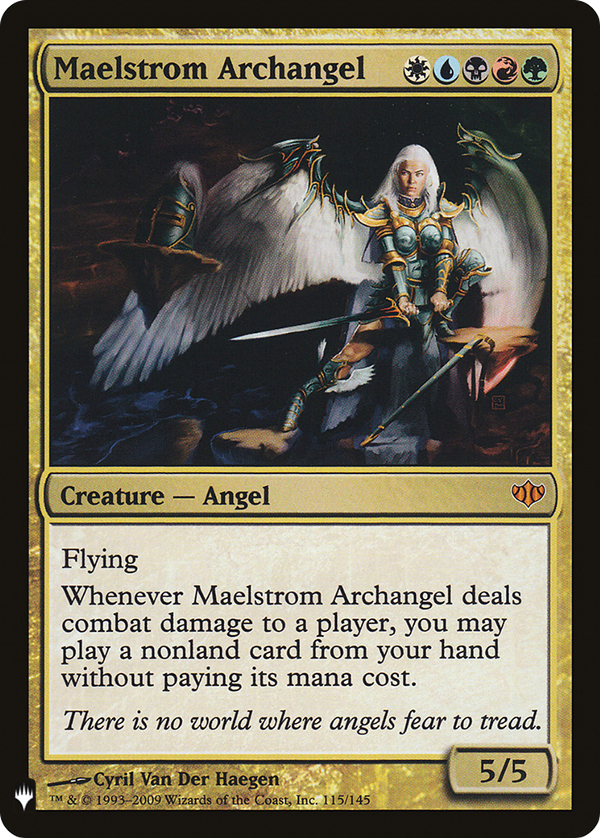 Maelstrom Archangel — The List — Magic: The Gathering