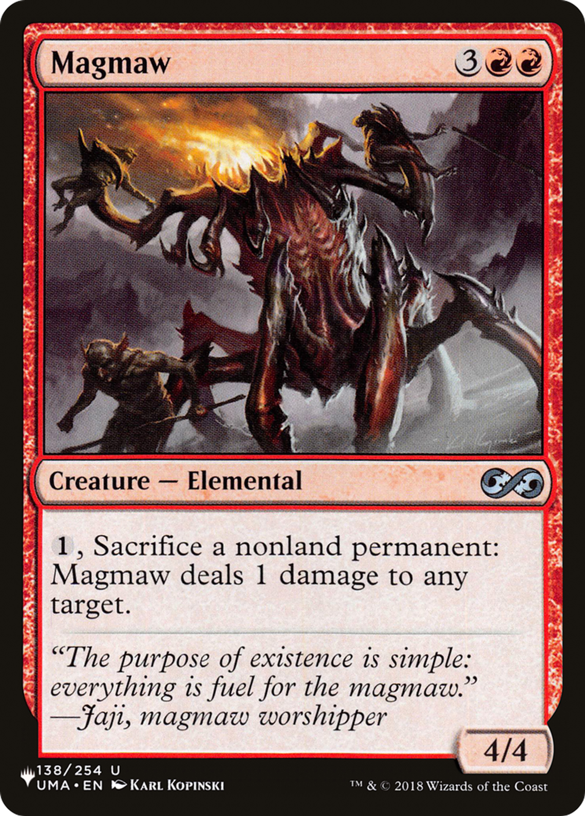 Magmâche — The List — Magic: The Gathering