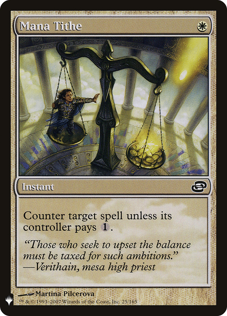 Mana Tithe — The List — Magic: The Gathering