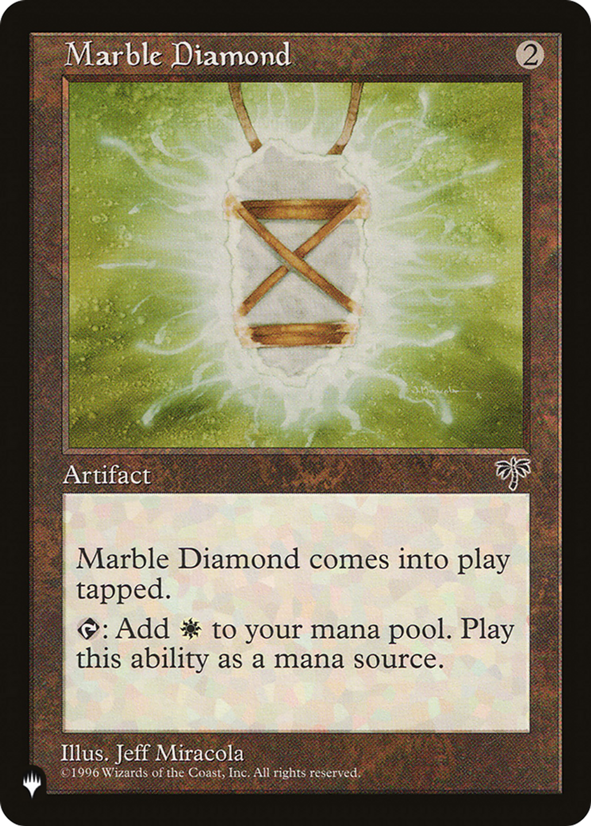 Marble Diamond — The List — Magic: The Gathering
