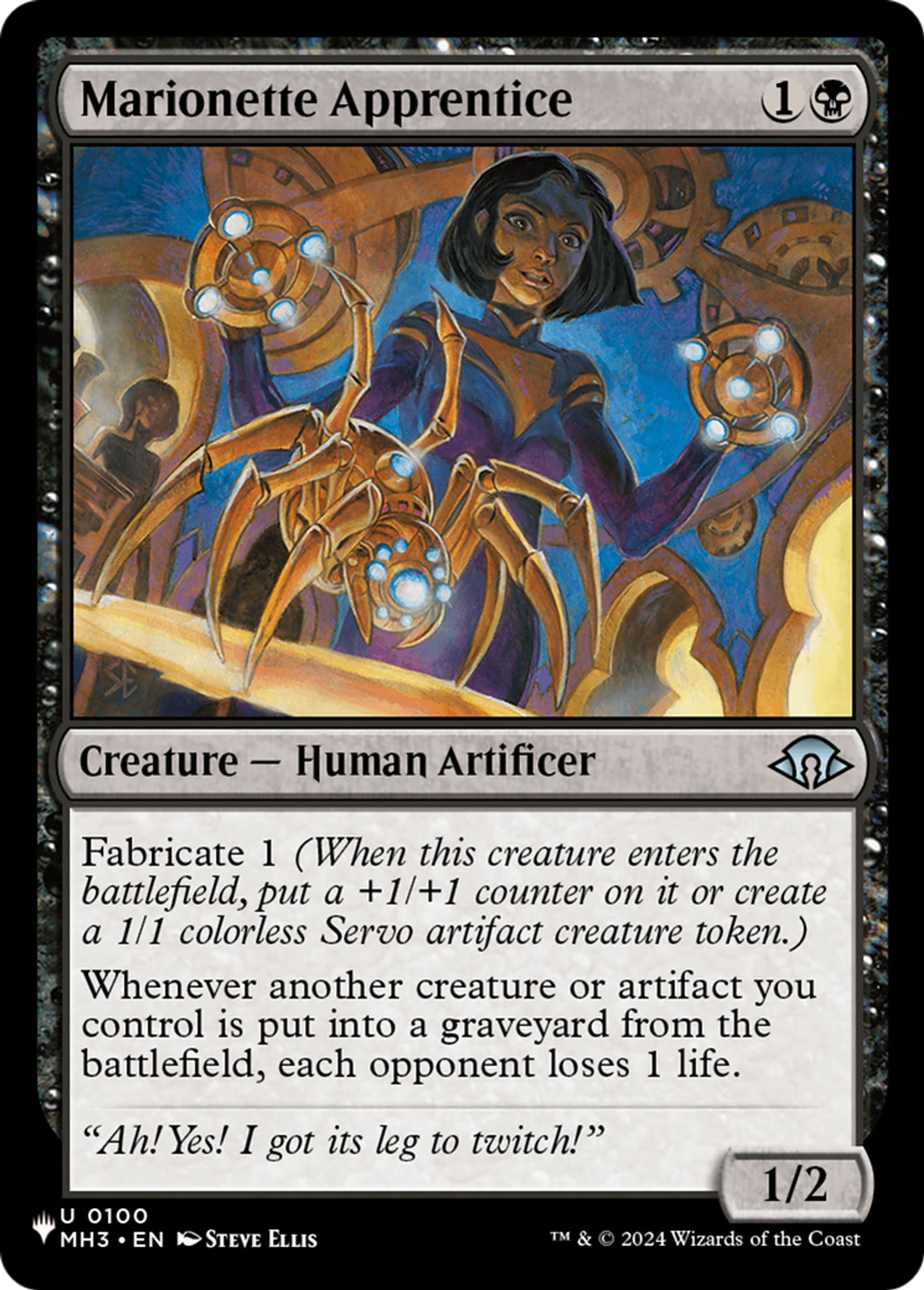 Marionette Apprentice — The List — Magic: The Gathering