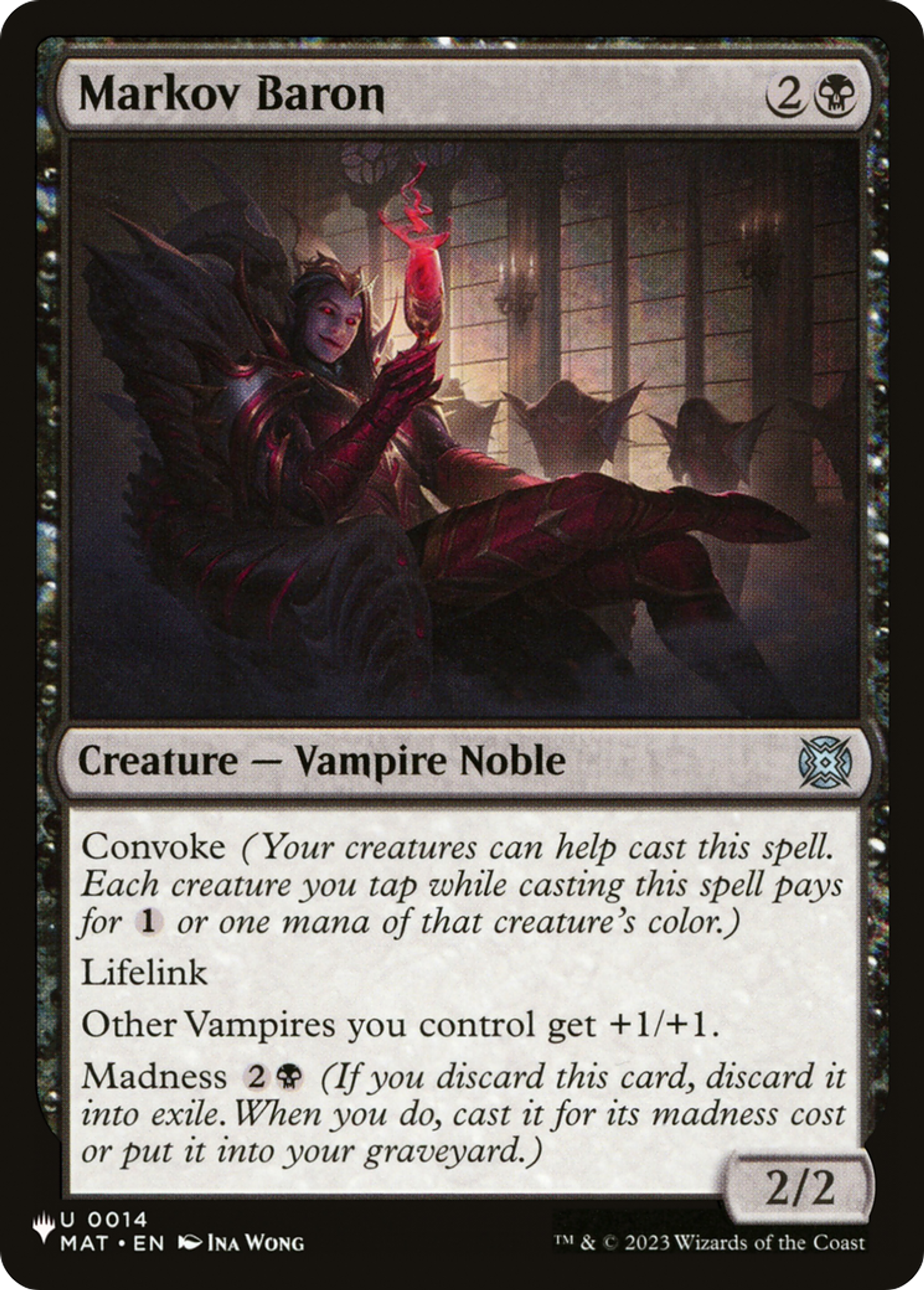 Markov Baron — The List — Magic: The Gathering