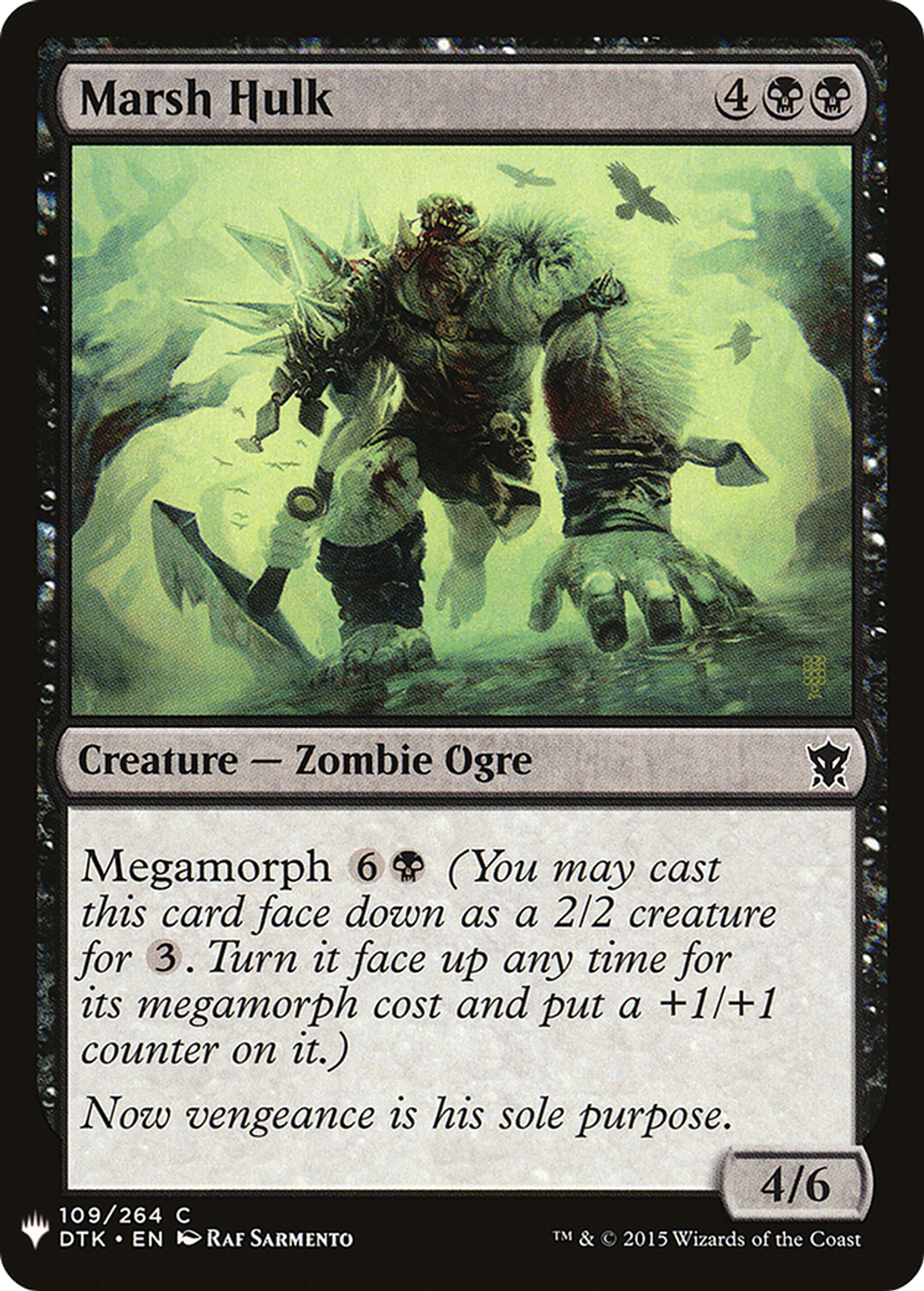 Marsh Hulk — The List — Magic: The Gathering
