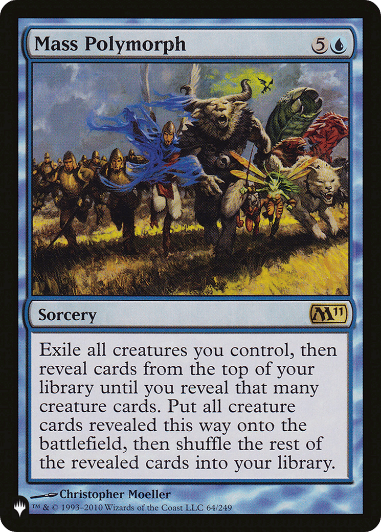 Mass Polymorph — The List — Magic: The Gathering