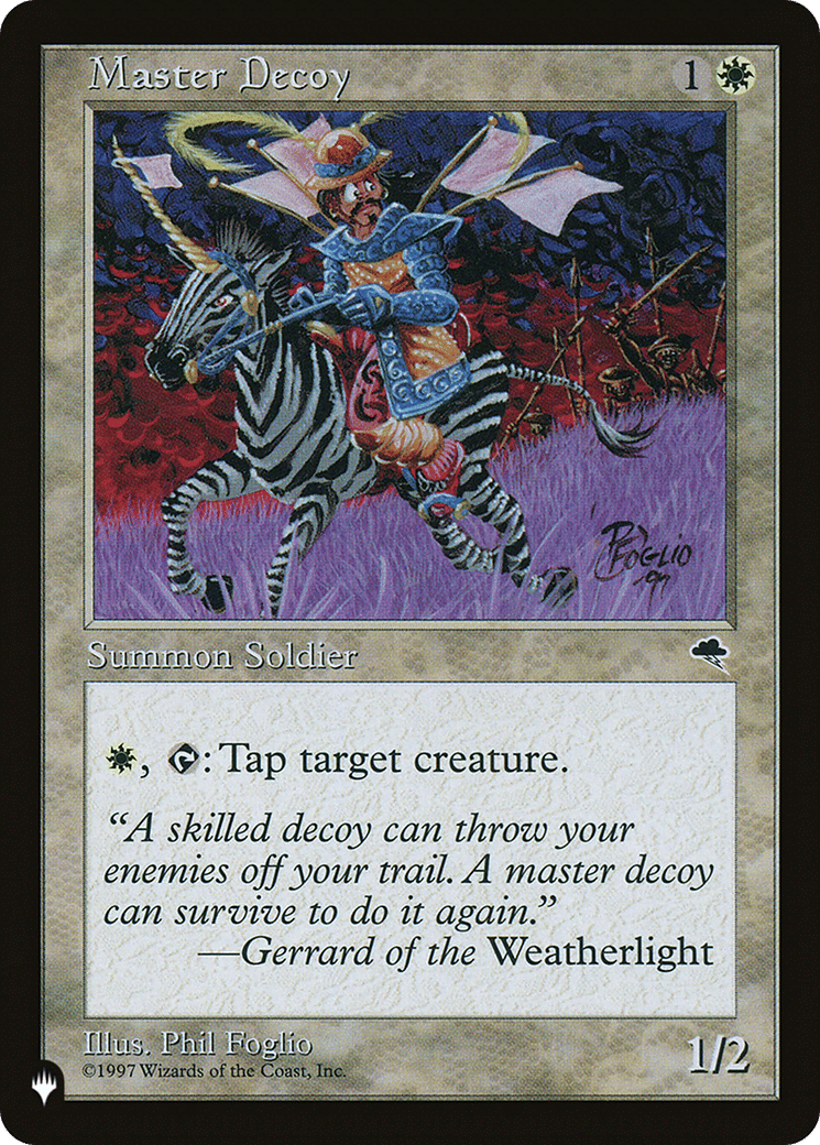 Master Decoy — The List — Magic: The Gathering