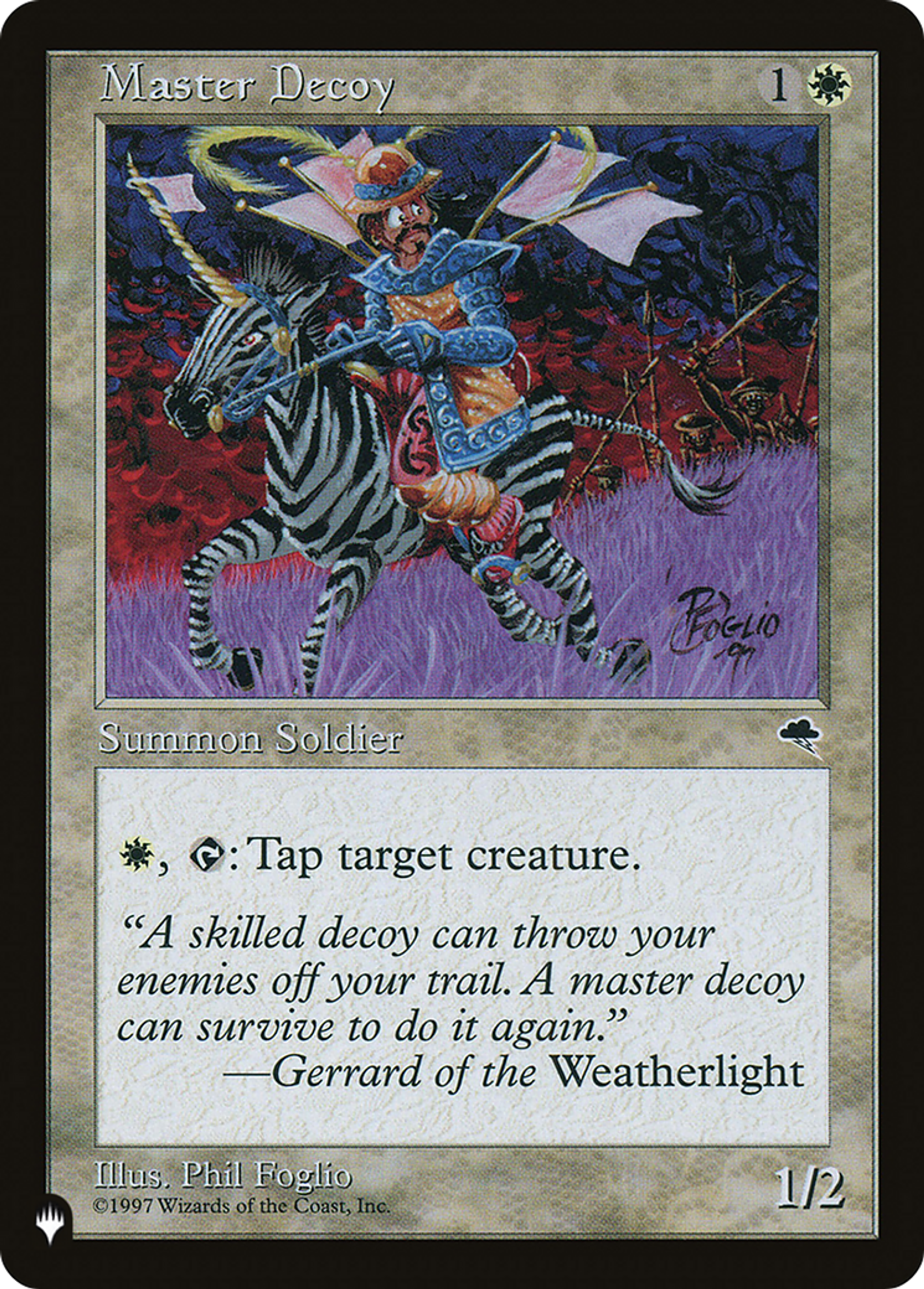 Master Decoy — The List — Magic: The Gathering
