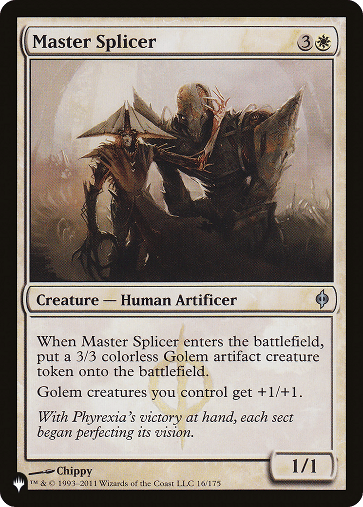 Master Splicer — The List — Magic: The Gathering