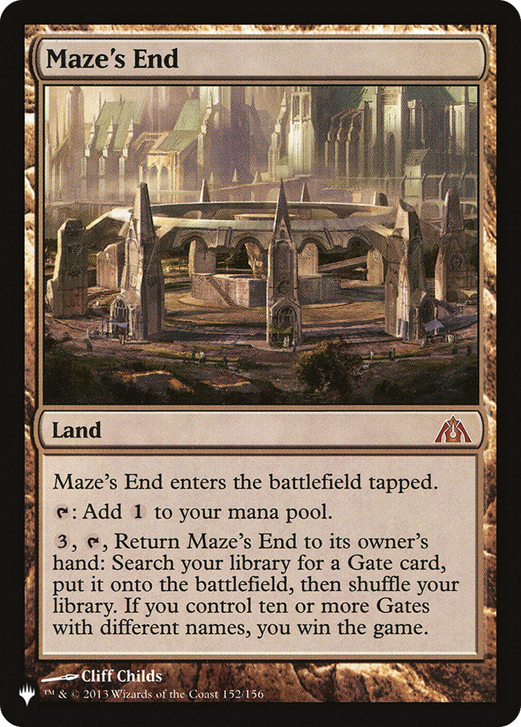 Maze's End — The List — Magic: The Gathering