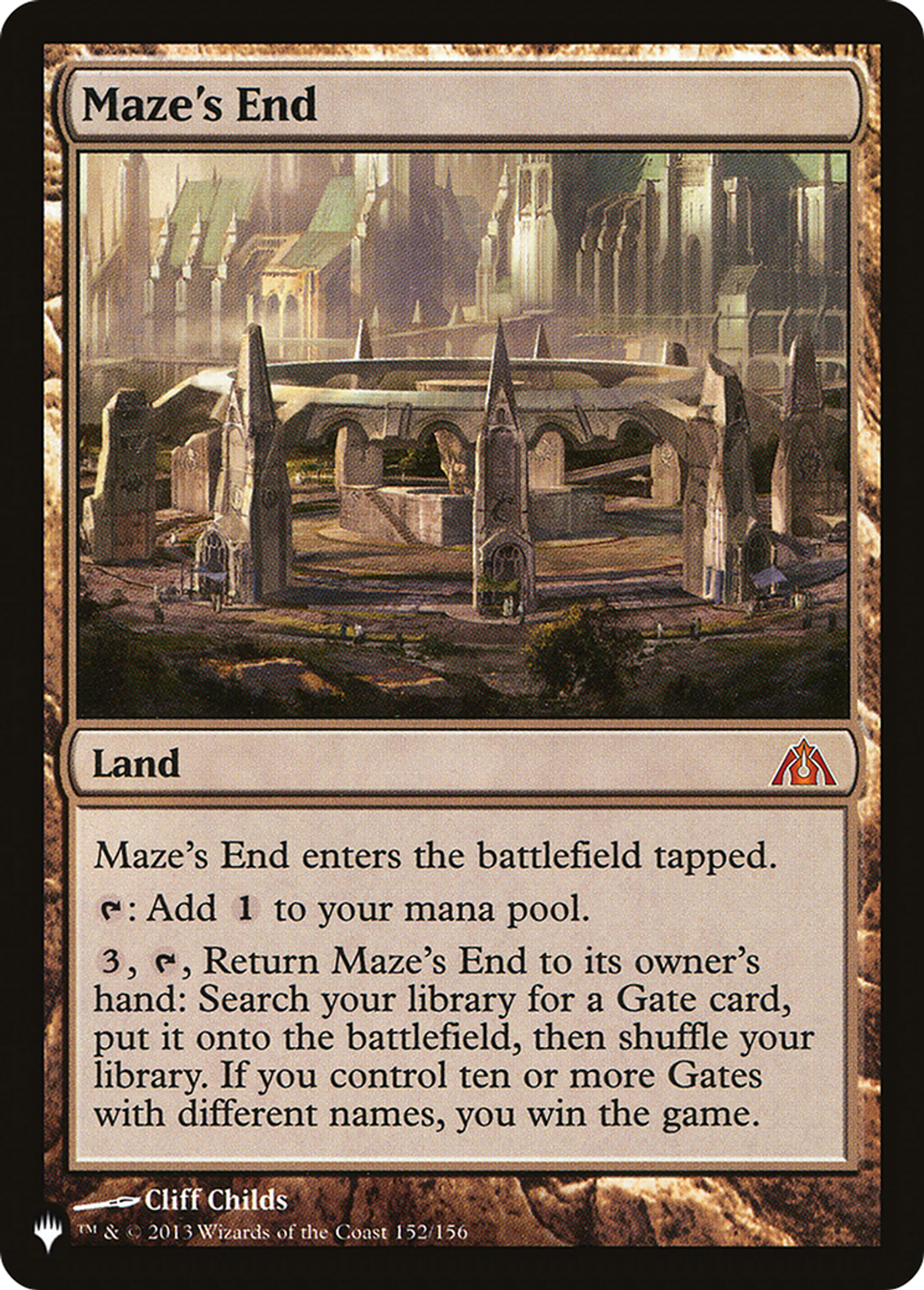 Maze's End — The List — Magic: The Gathering