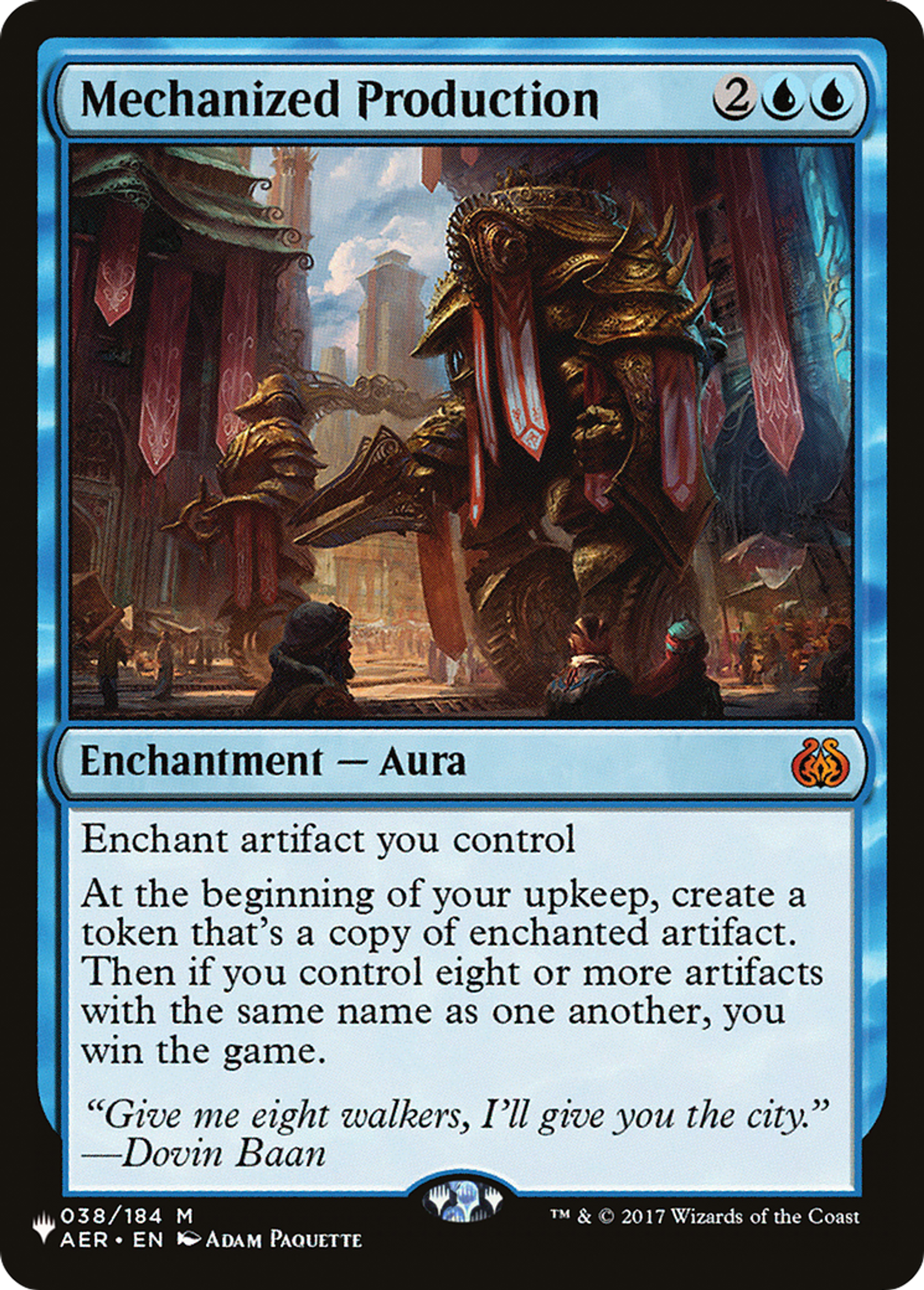 Mechanized Production — The List — Magic: The Gathering