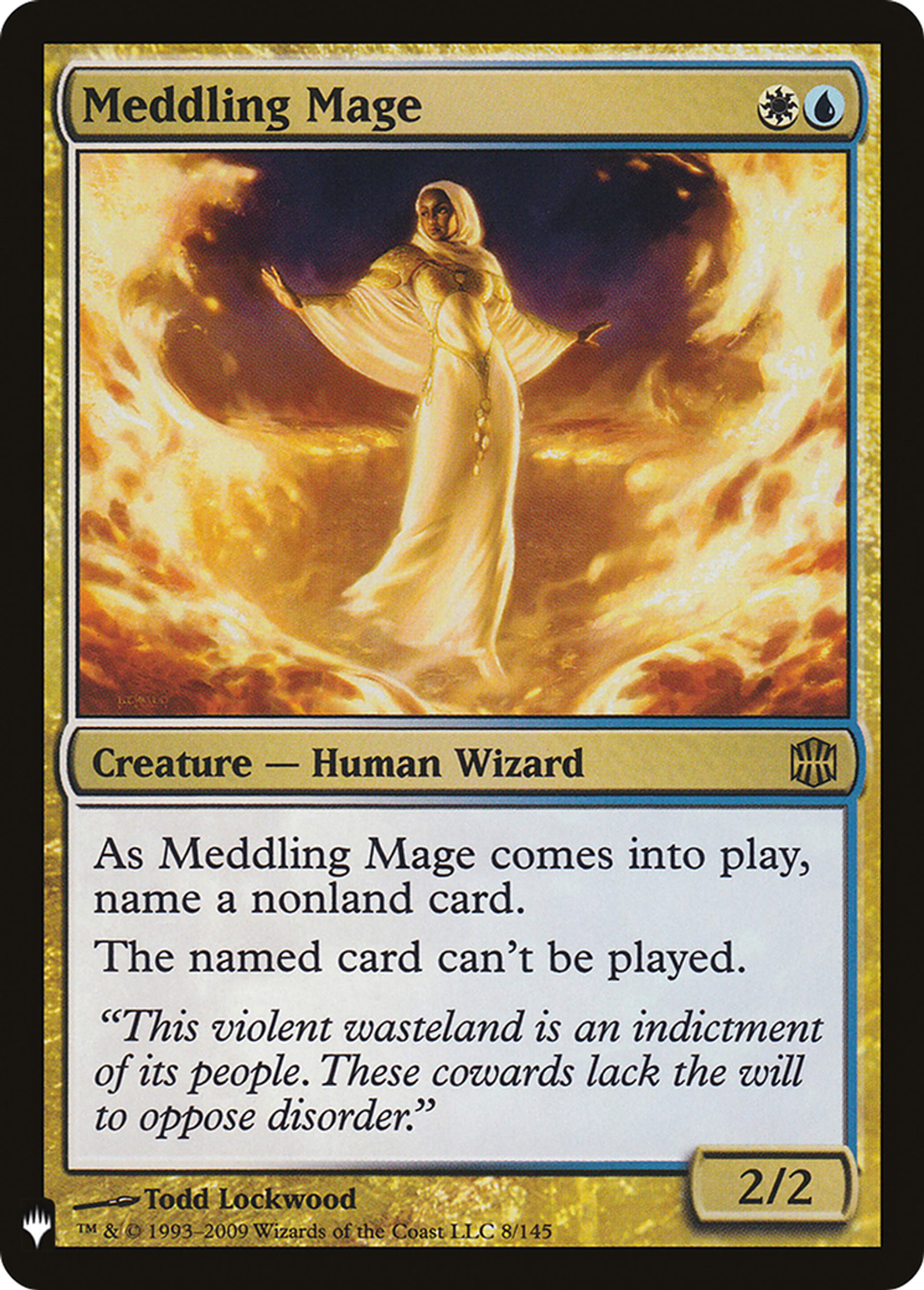 Ingérence du mage — The List — Magic: The Gathering