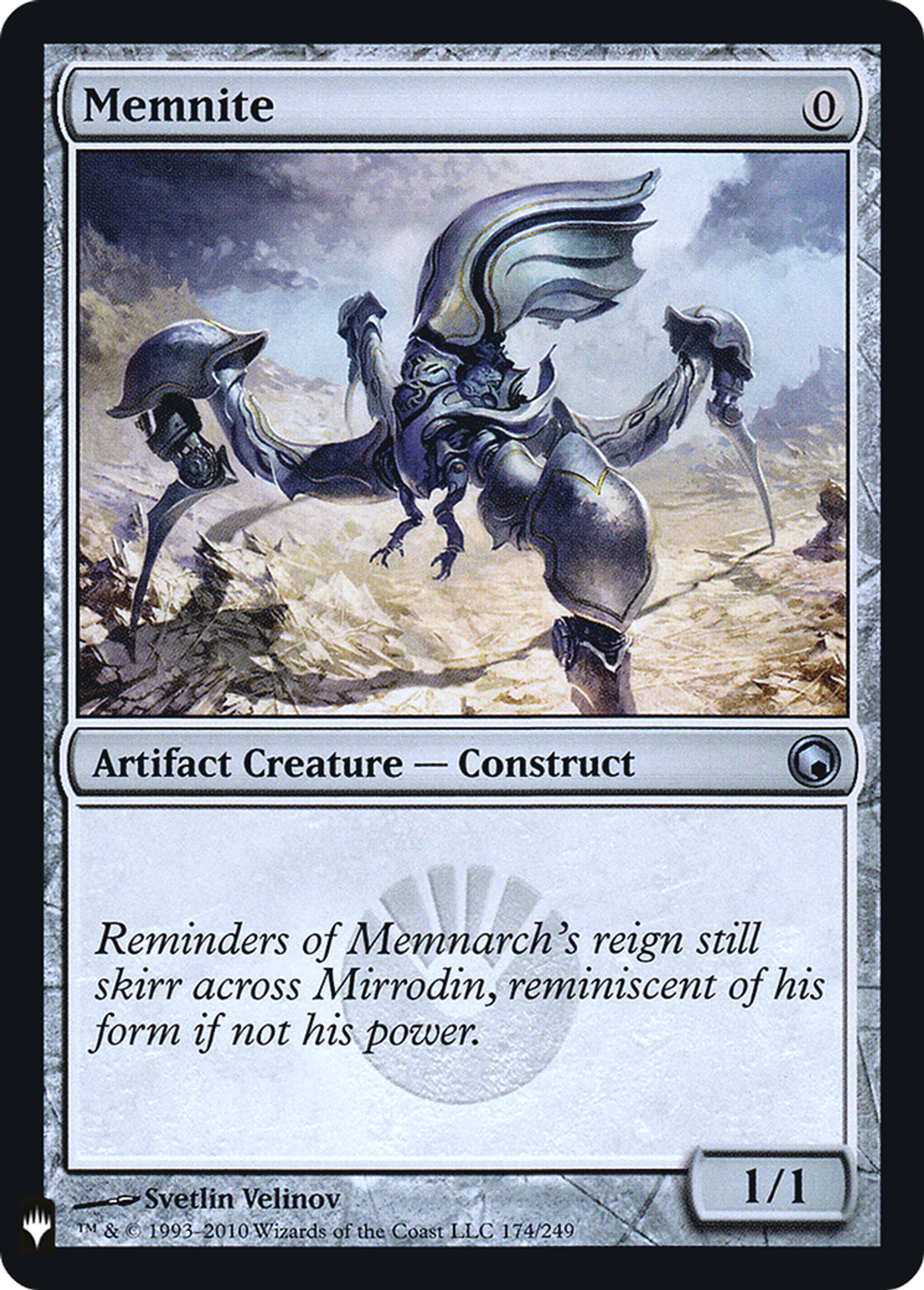 Memnite — The List — Magic: The Gathering