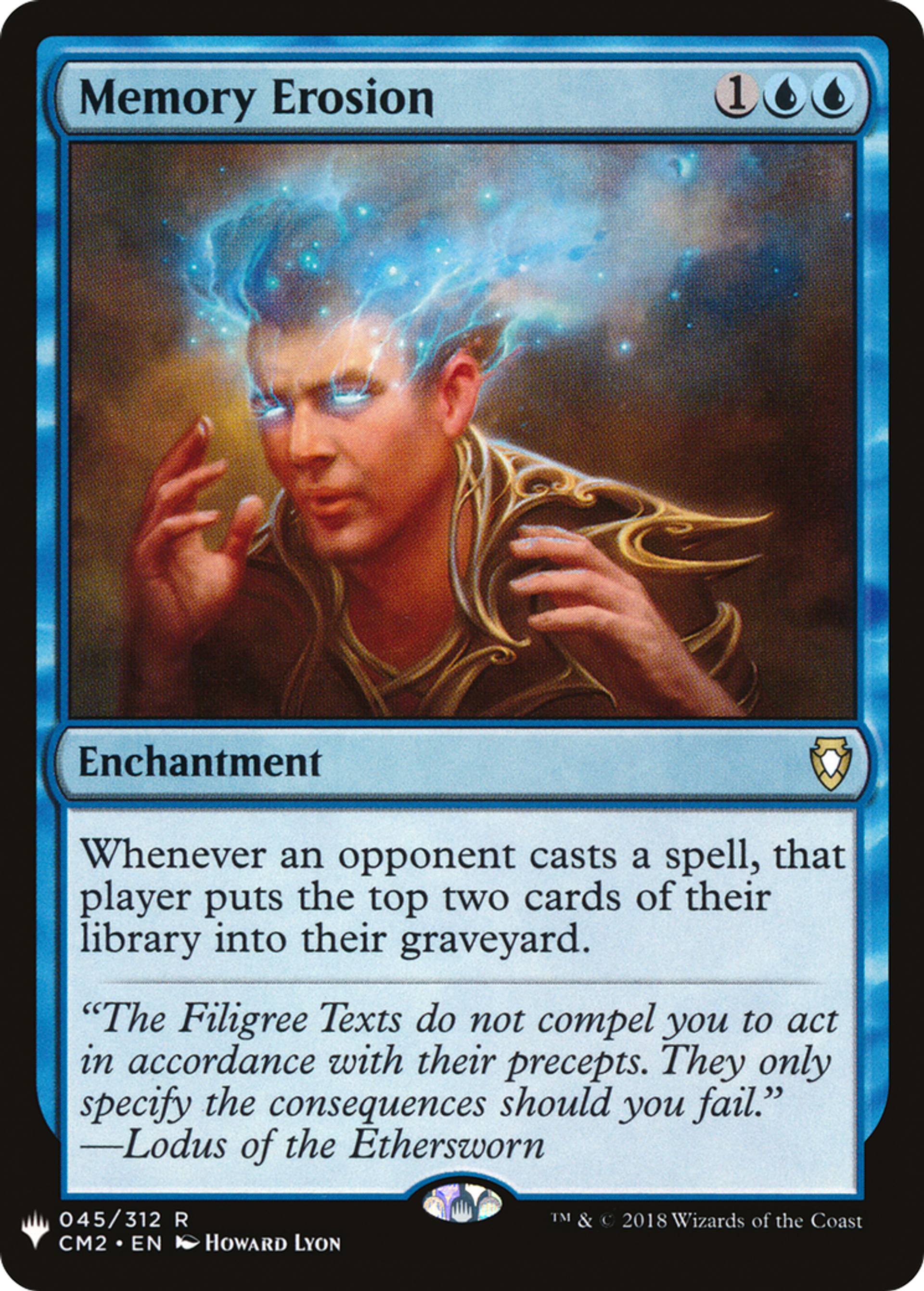 Memory Erosion — The List — Magic: The Gathering