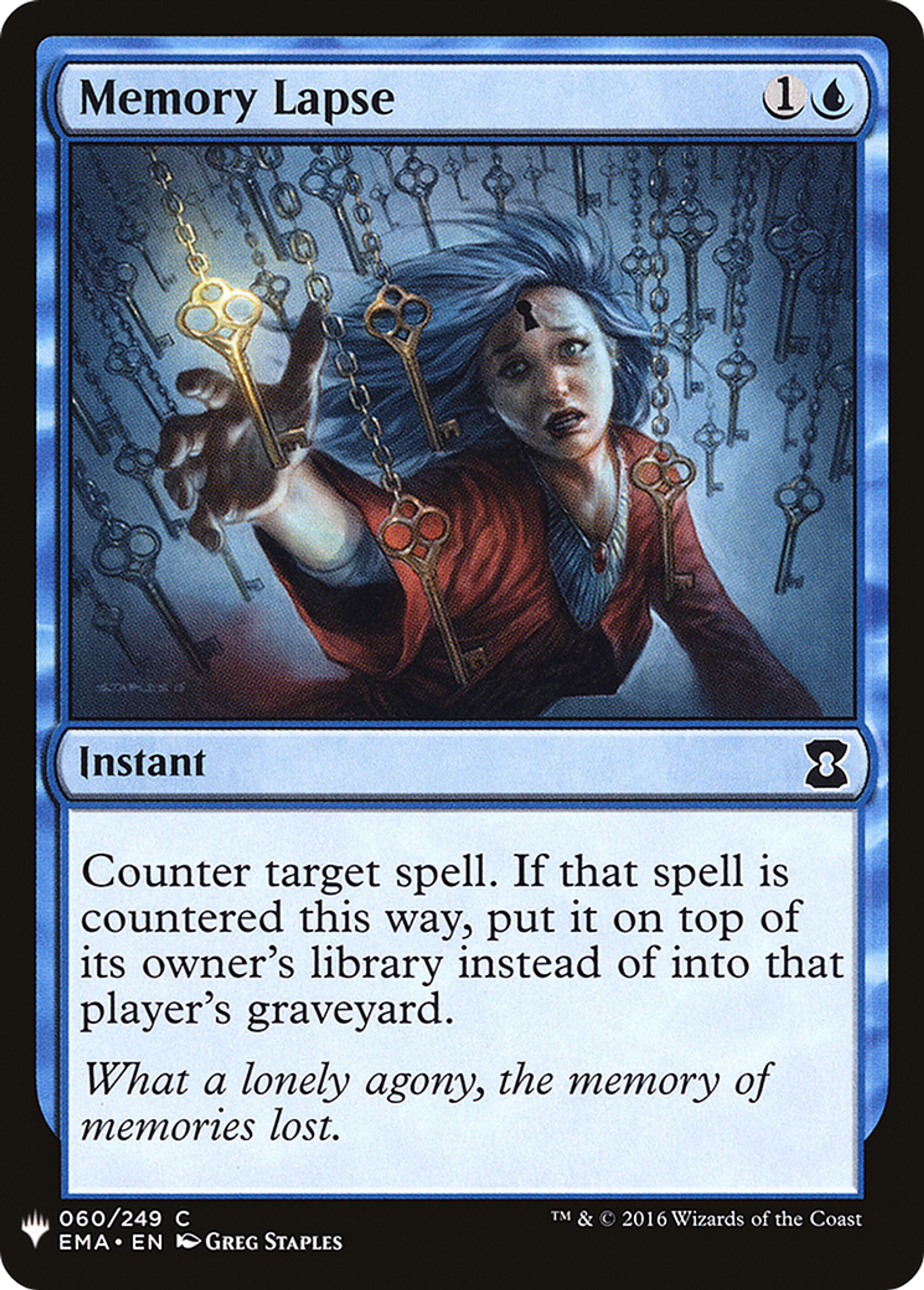 Memory Lapse — The List — Magic: The Gathering