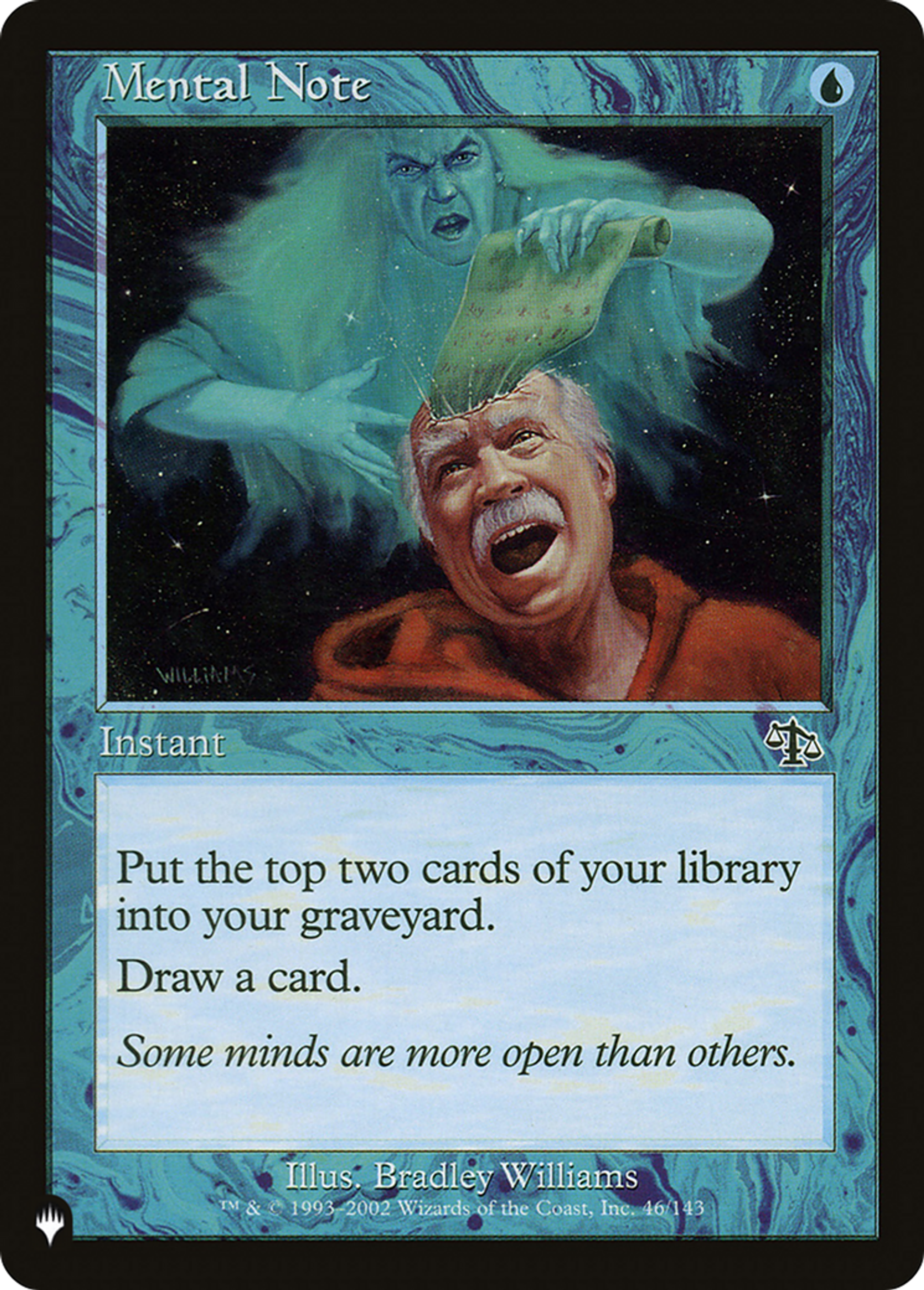 Mental Note — The List — Magic: The Gathering