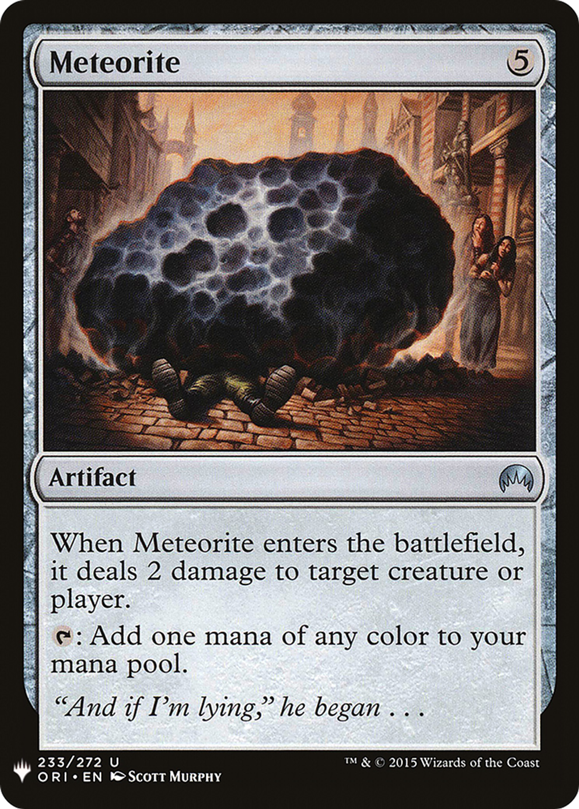 Météorite — The List — Magic: The Gathering