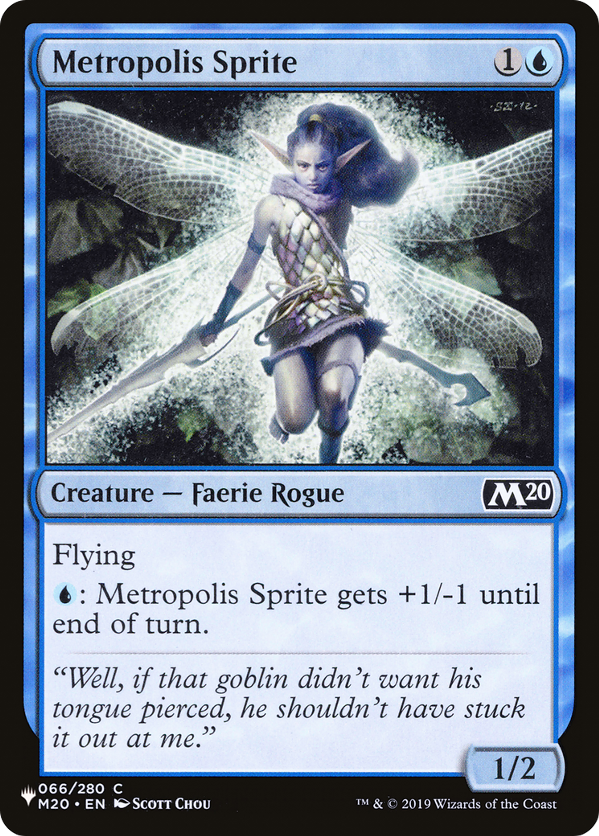 Farfadette de métropole — The List — Magic: The Gathering
