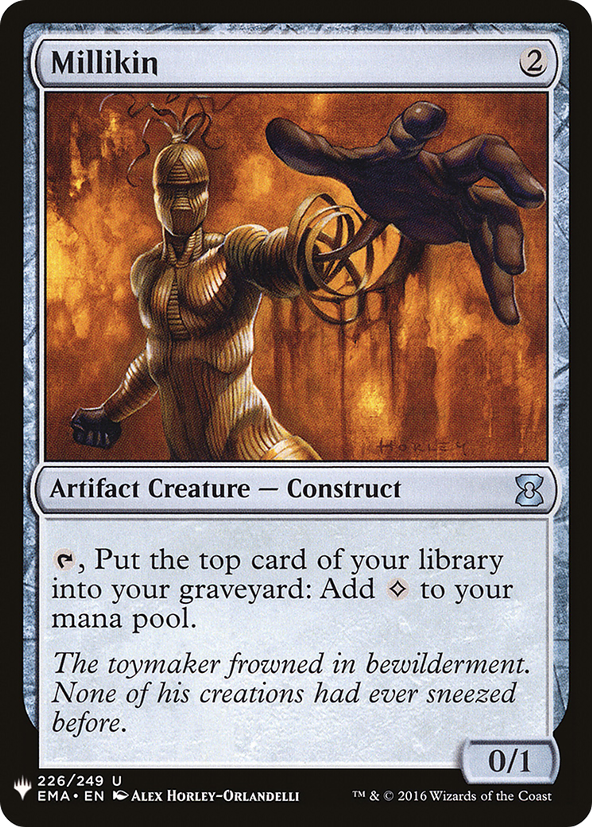 Millikin — The List — Magic: The Gathering