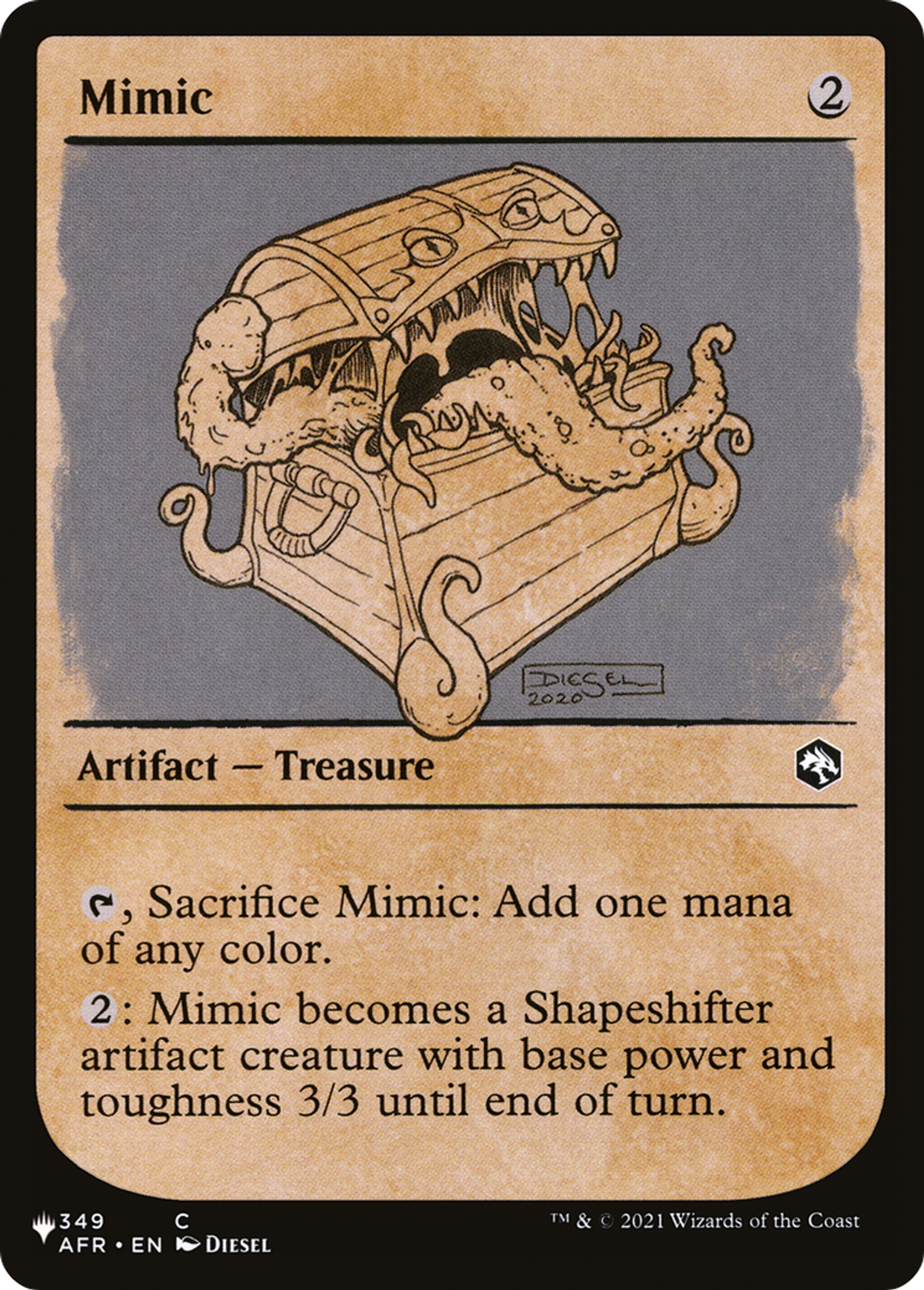 Mimique — The List — Magic: The Gathering
