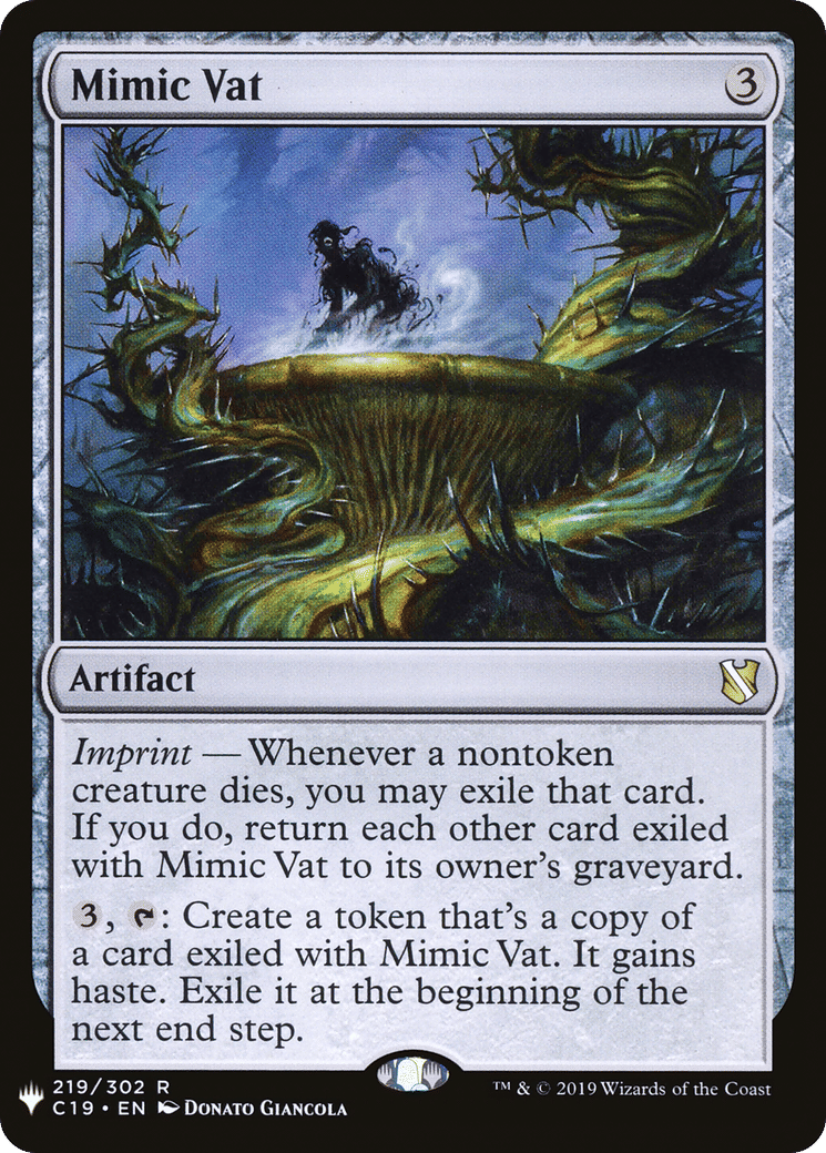 Mimic Vat — The List — Magic: The Gathering