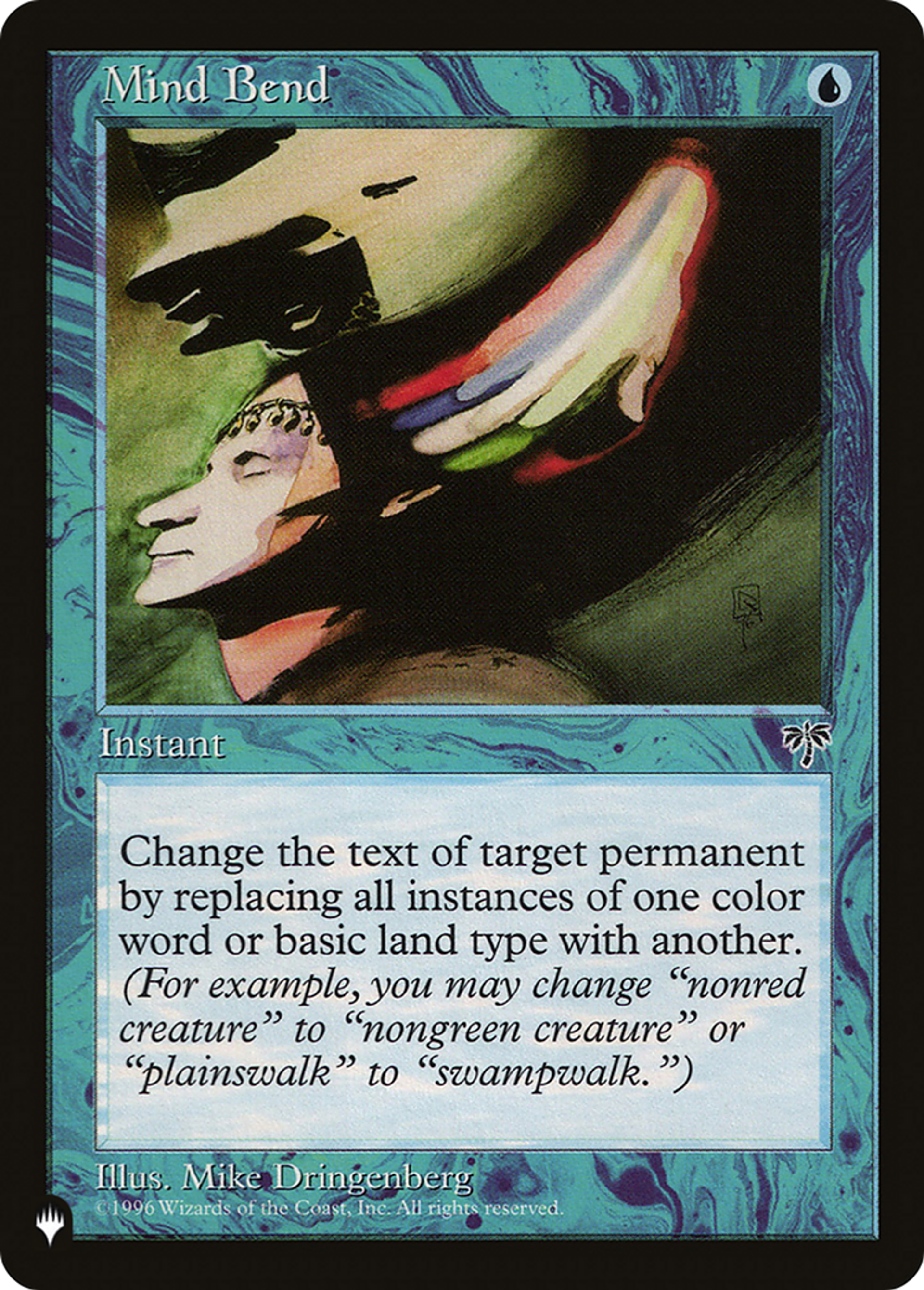 Ploiement mental — The List — Magic: The Gathering