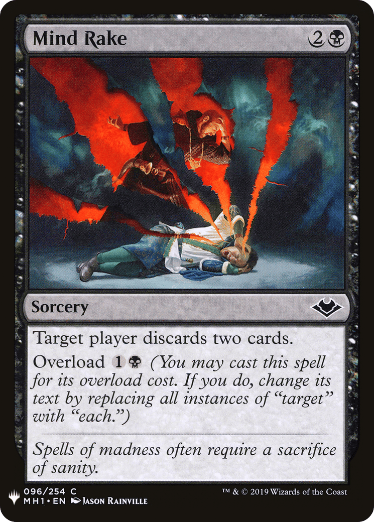 Mind Rake — The List — Magic: The Gathering