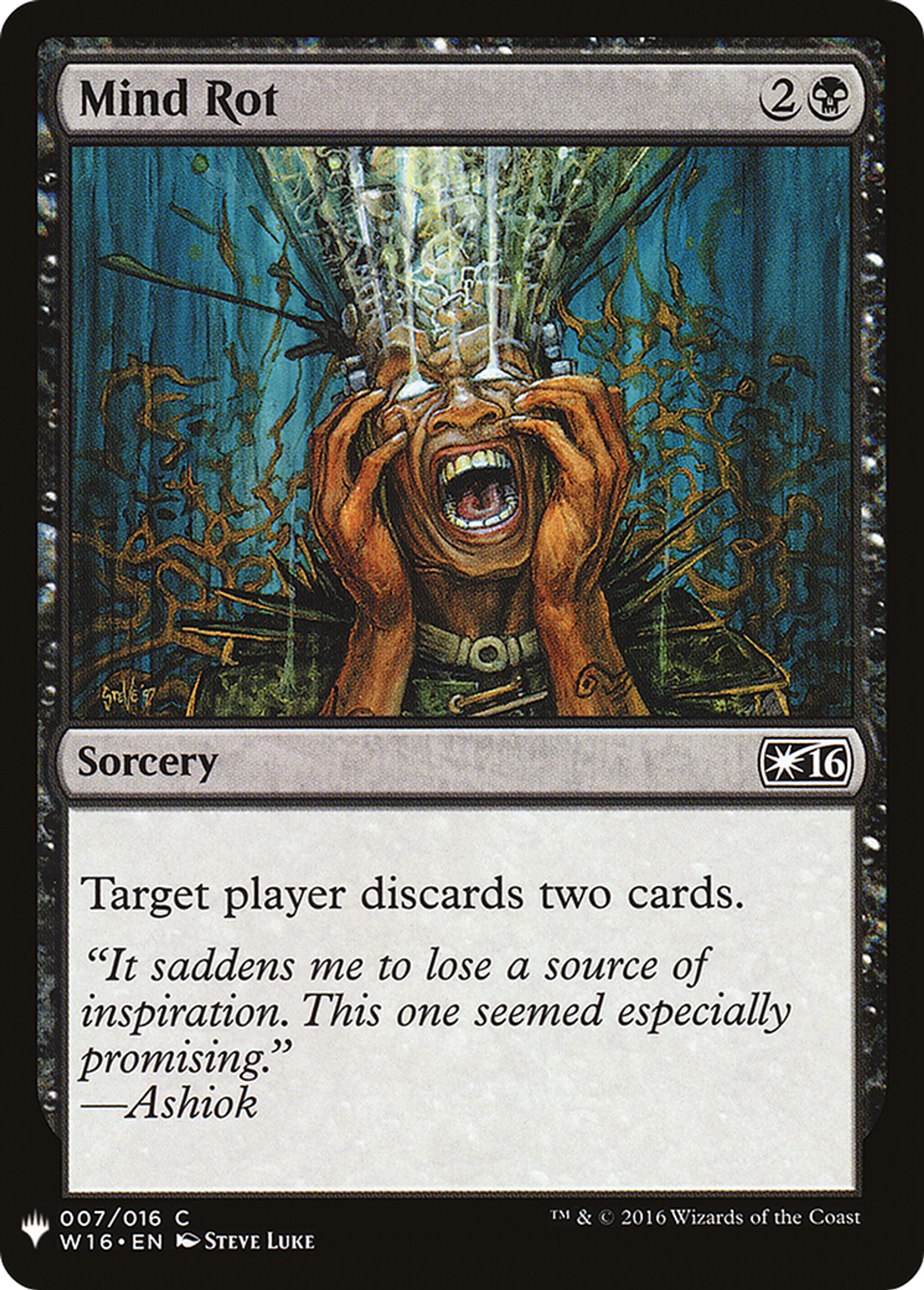 Pourrissement cérébral — The List — Magic: The Gathering