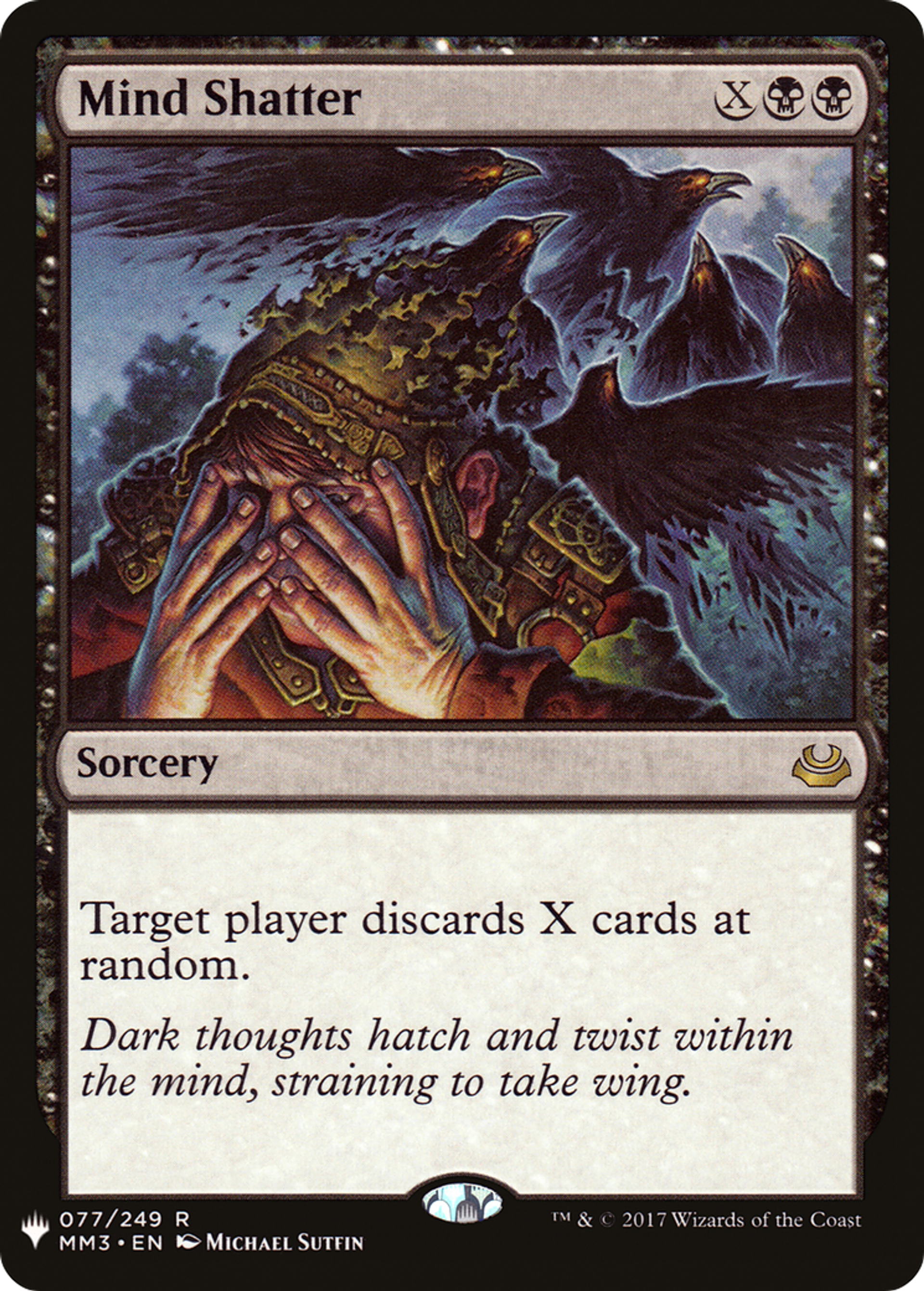 Mind Shatter — The List — Magic: The Gathering