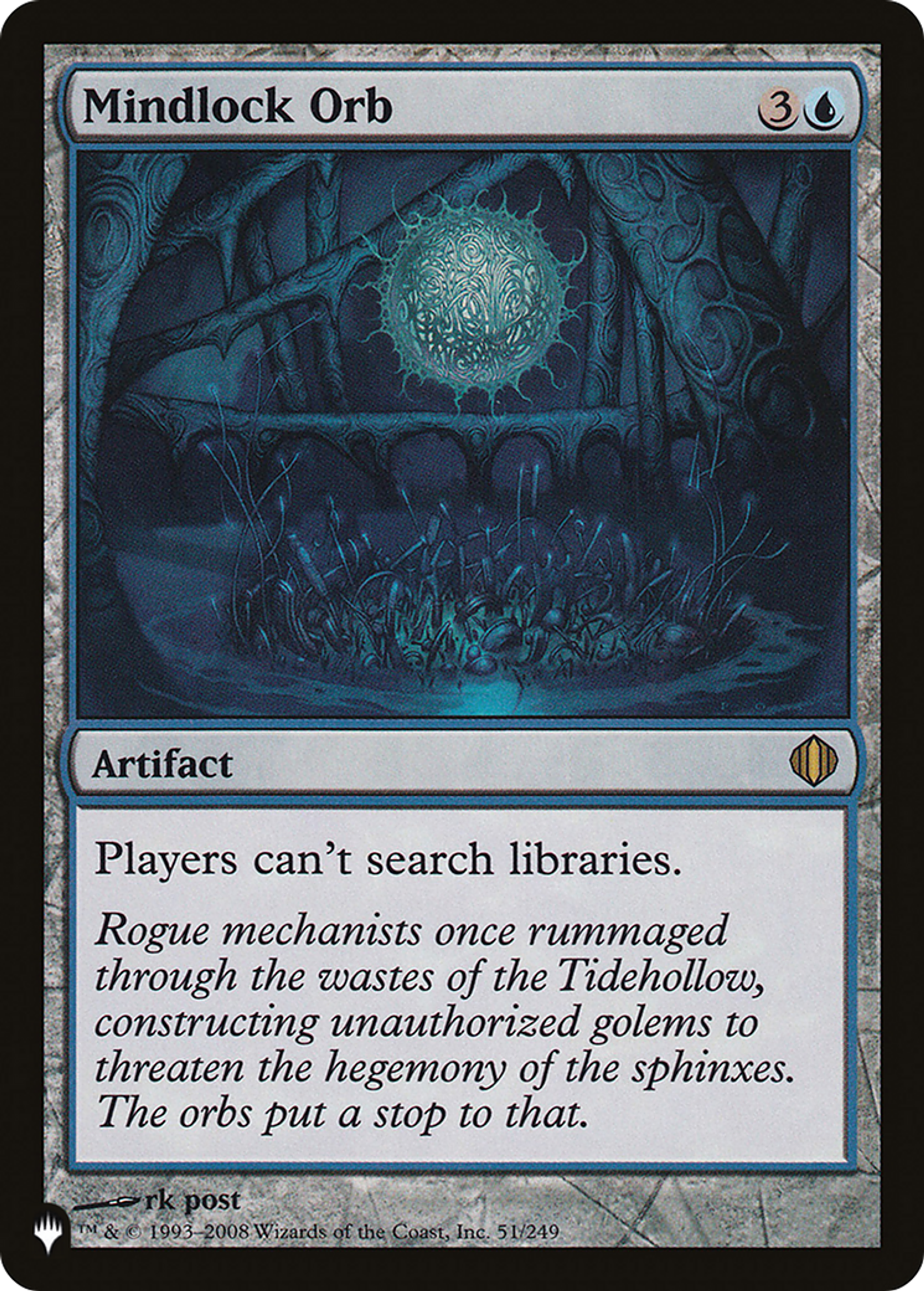 Orbe bloquesprit — The List — Magic: The Gathering