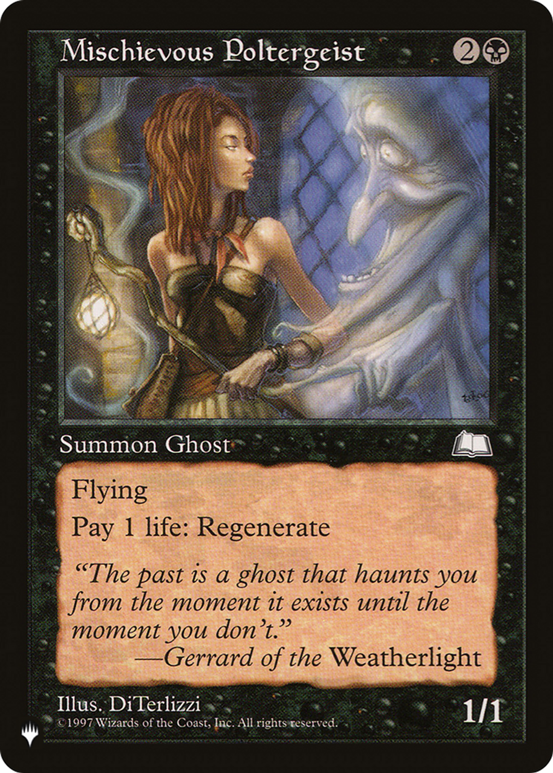 Poltergeist malicieux — The List — Magic: The Gathering