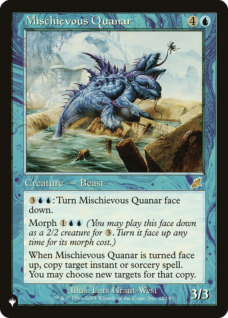 Mischievous Quanar — The List — Magic: The Gathering