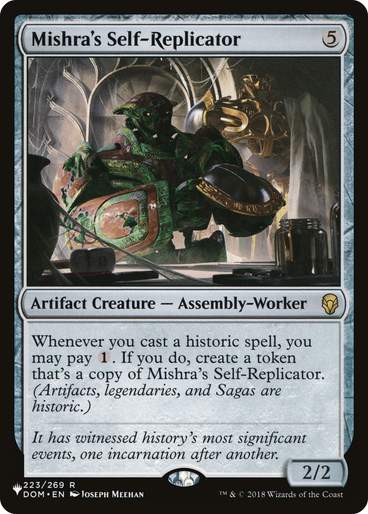 Mishra's Self-Replicator — The List — Magic: The Gathering