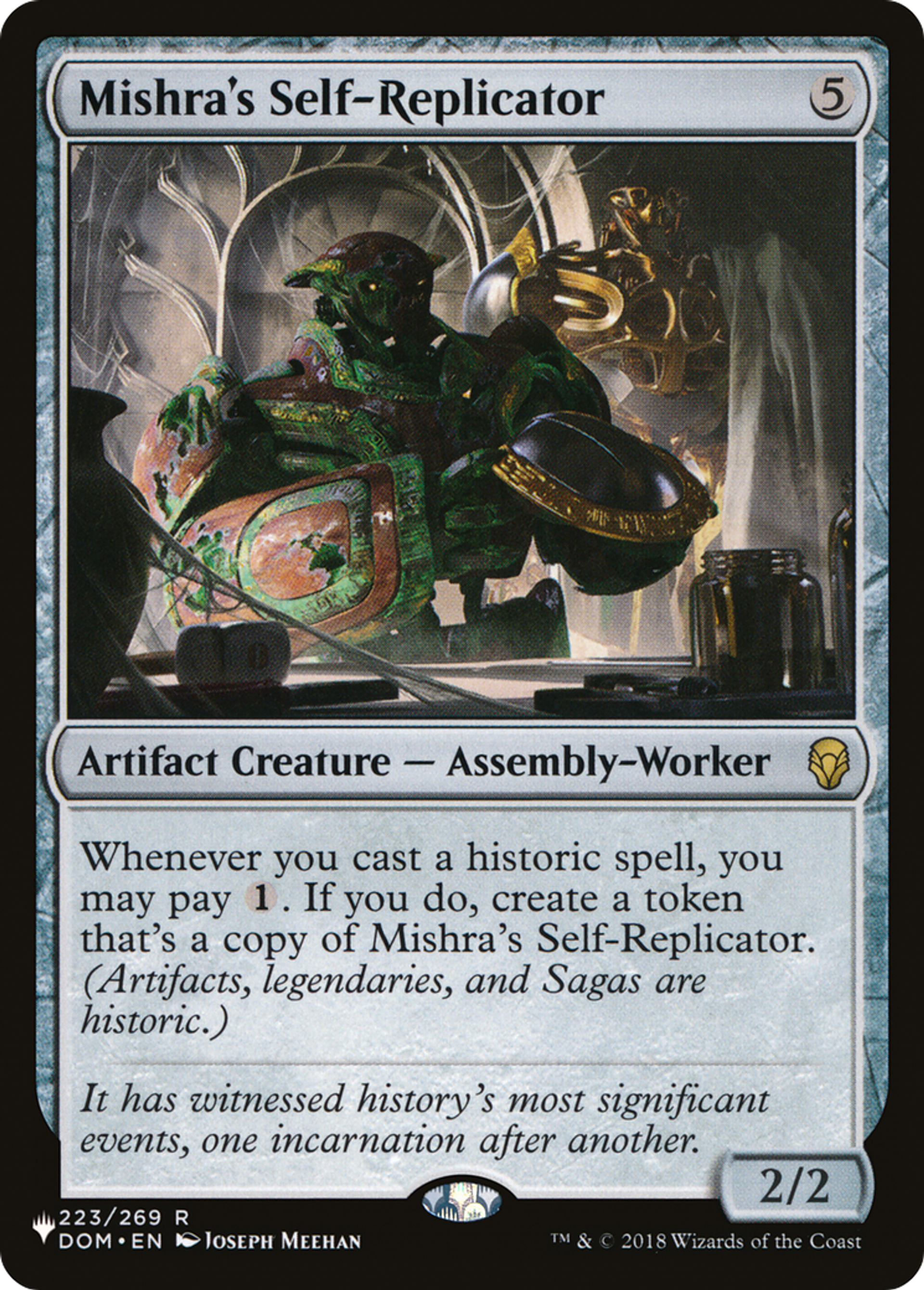 Mishra's Self-Replicator — The List — Magic: The Gathering