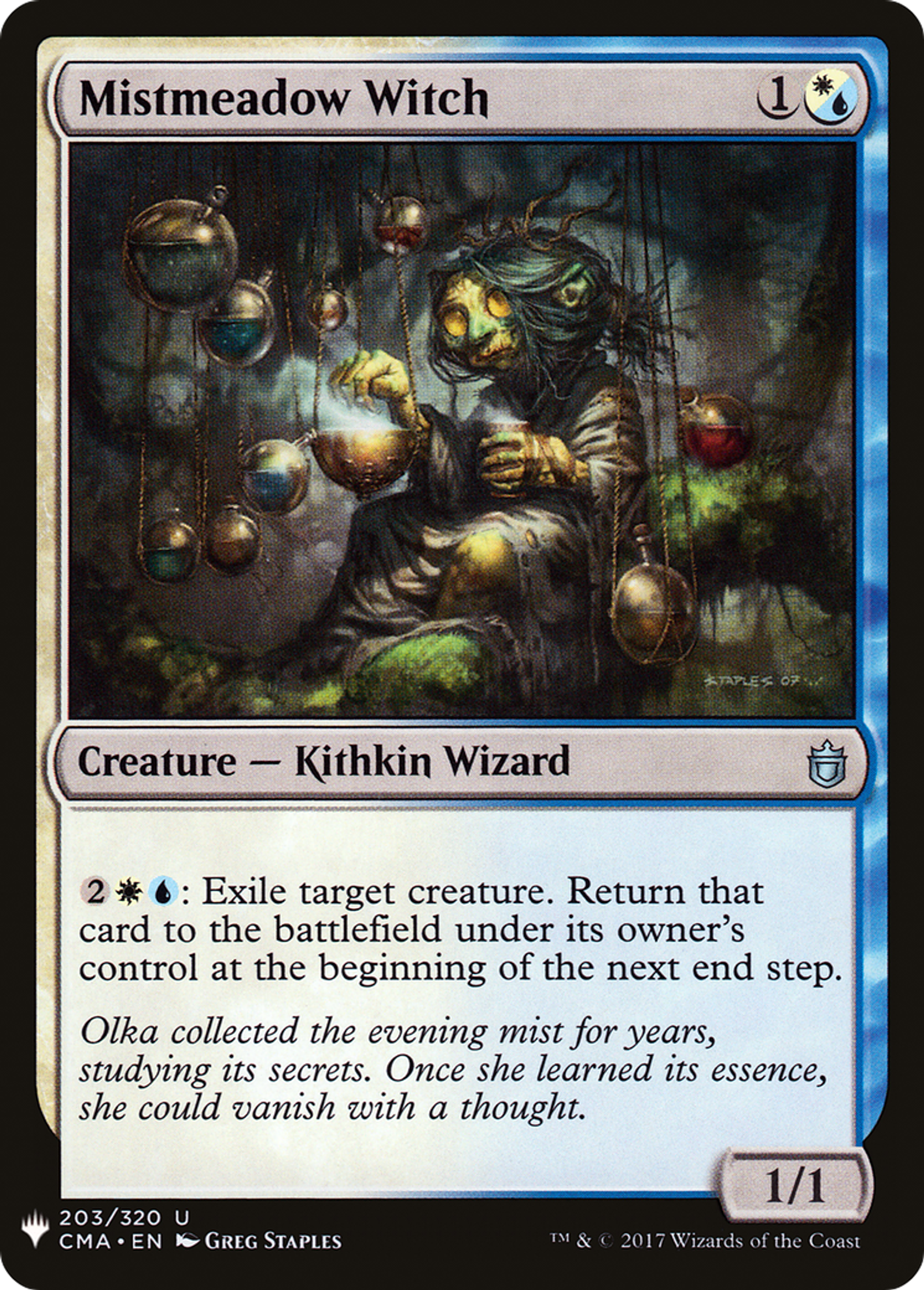Mistmeadow Witch — The List — Magic: The Gathering