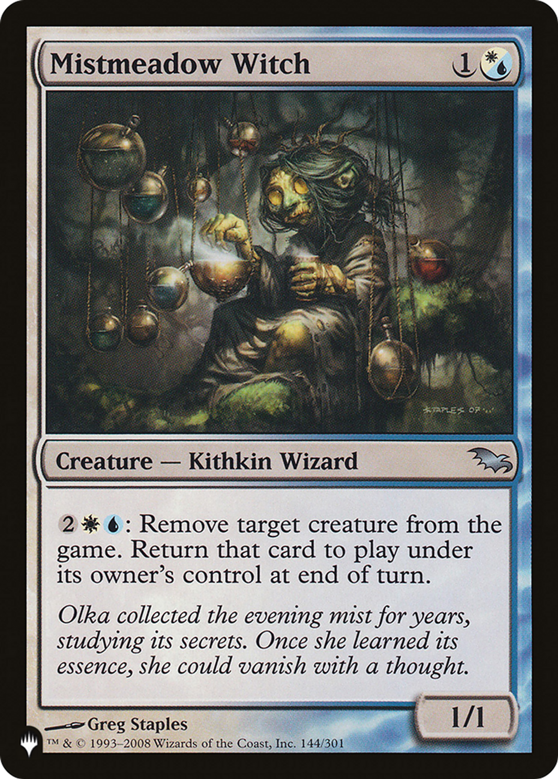 Envoûteuse de Brumeprairie — The List — Magic: The Gathering