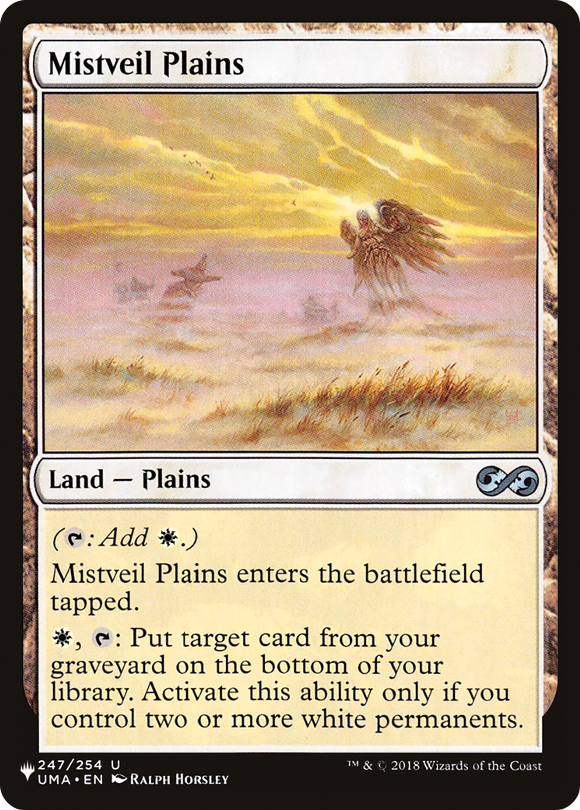 Plaine de Voilebrume — The List — Magic: The Gathering