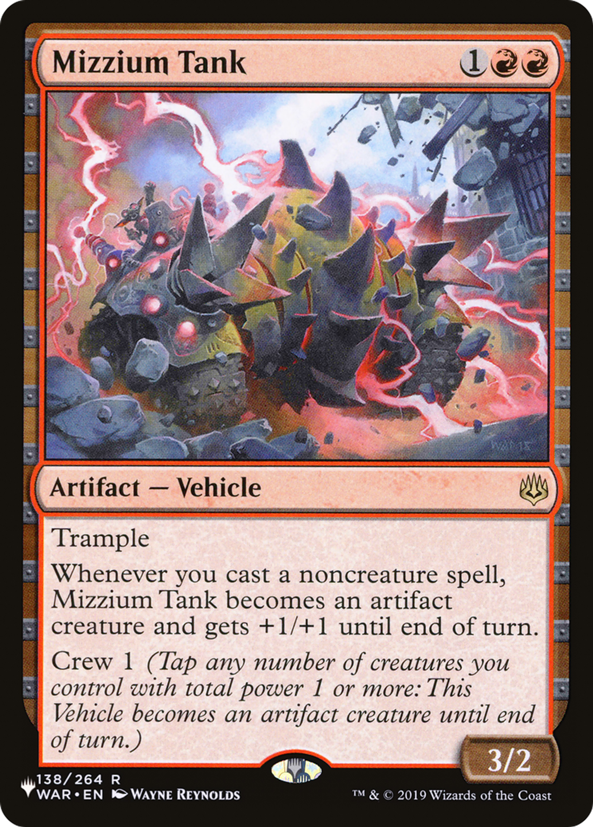 Char de mizzium — The List — Magic: The Gathering
