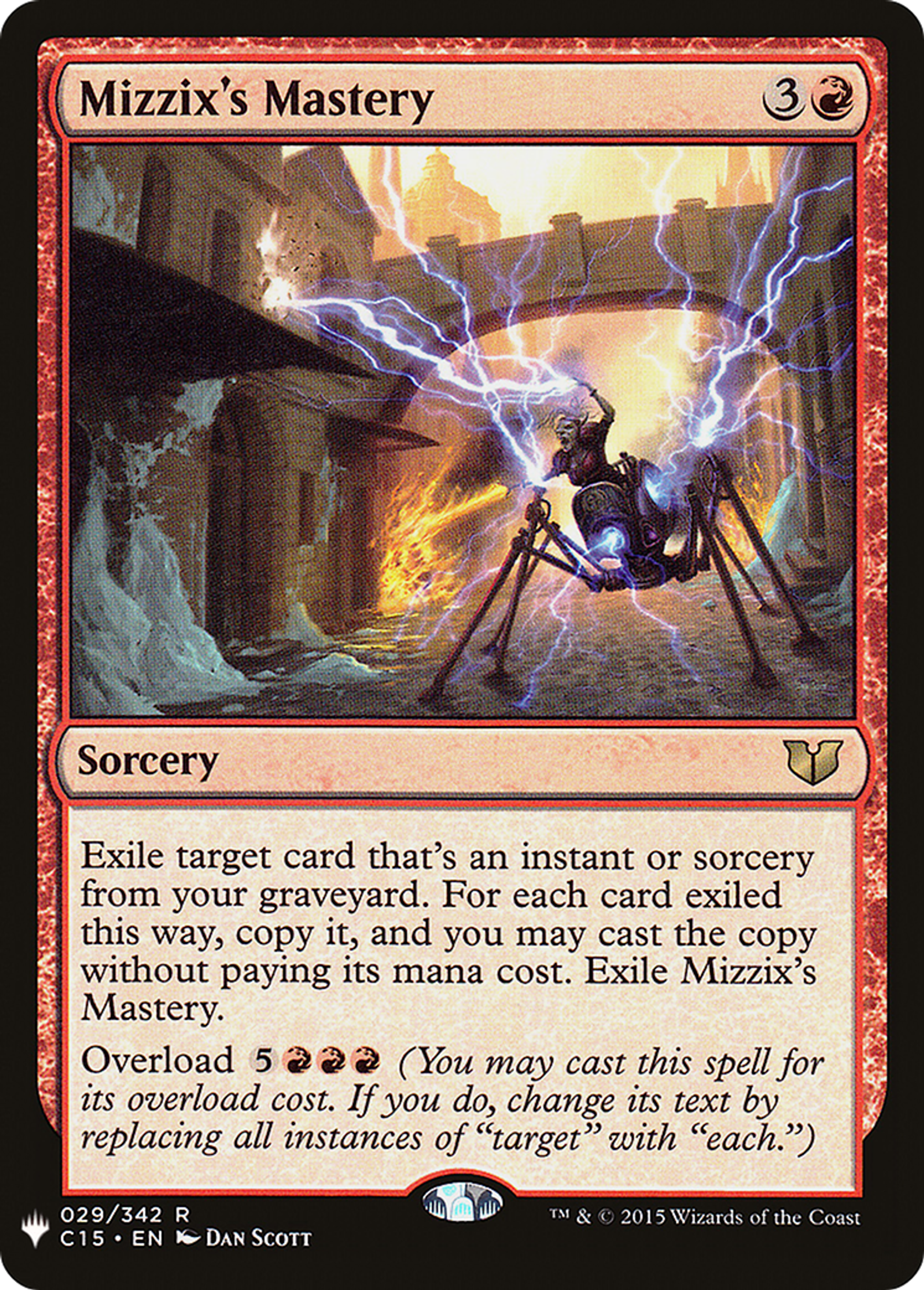 Maîtrise de Mizzix — The List — Magic: The Gathering