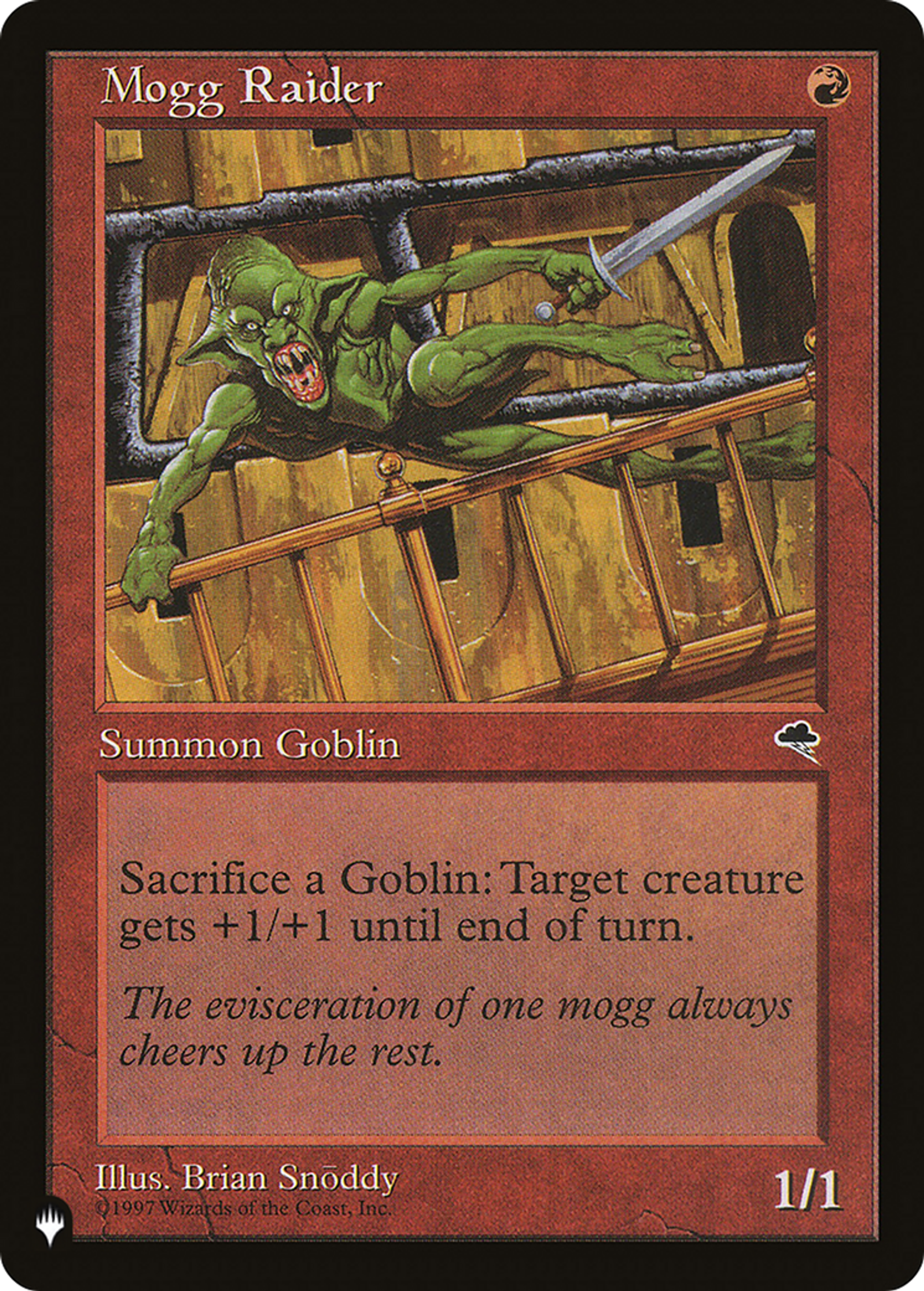 Mogg Raider — The List — Magic: The Gathering