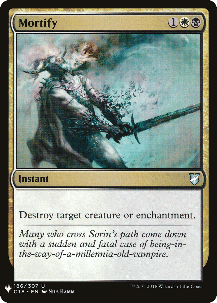 Mortify — The List — Magic: The Gathering