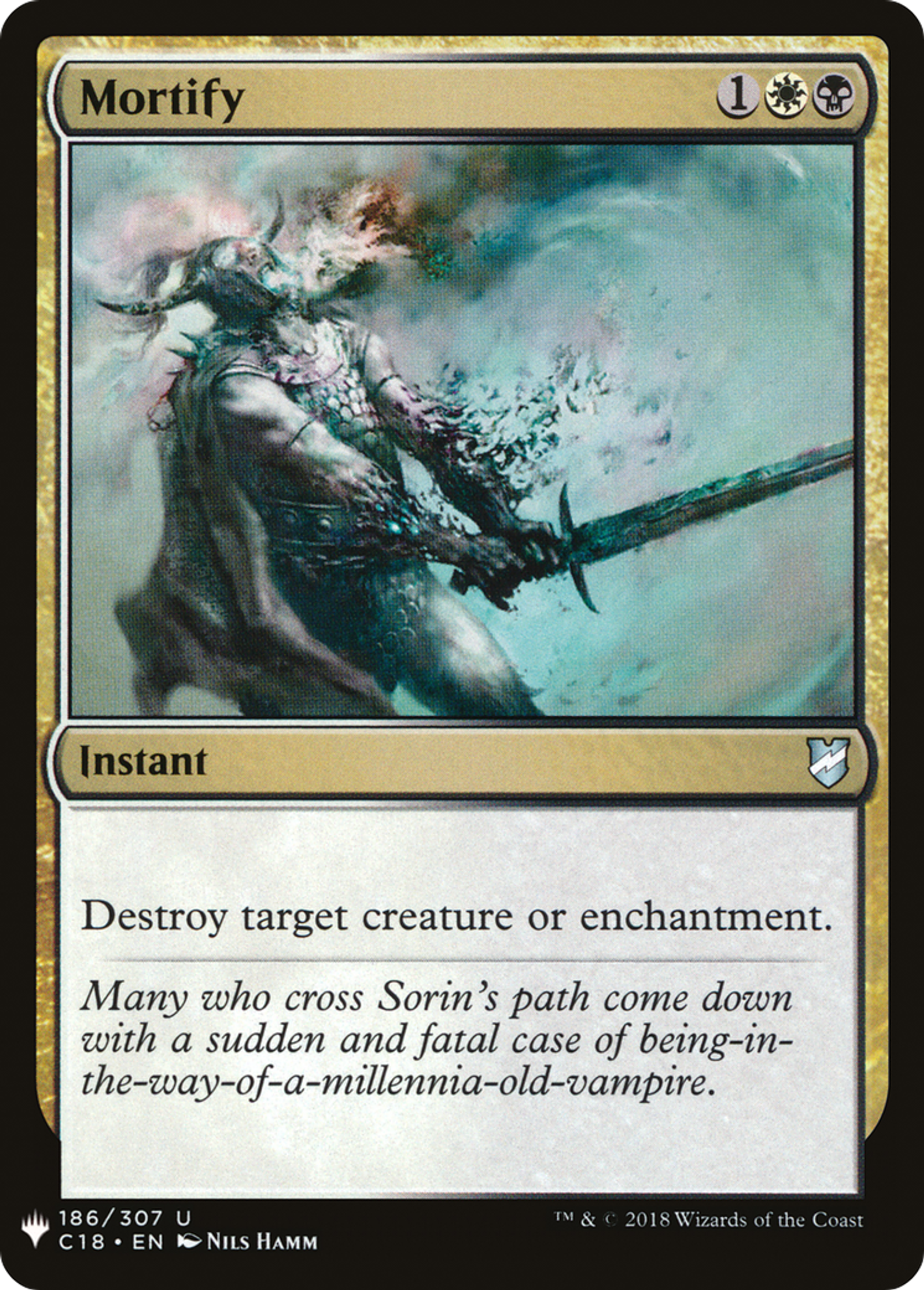Mortification — The List — Magic: The Gathering