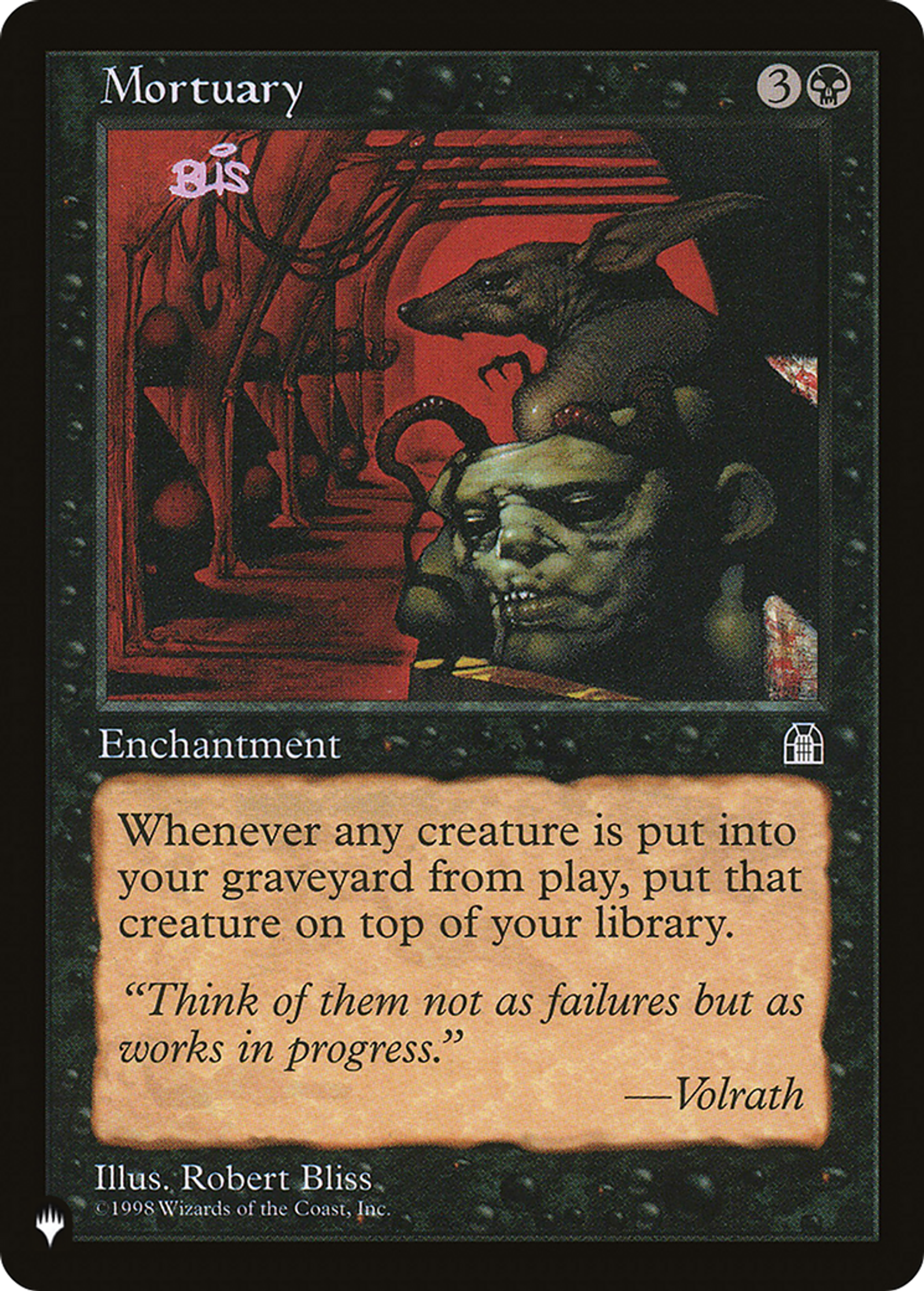 Mortuary — The List — Magic: The Gathering