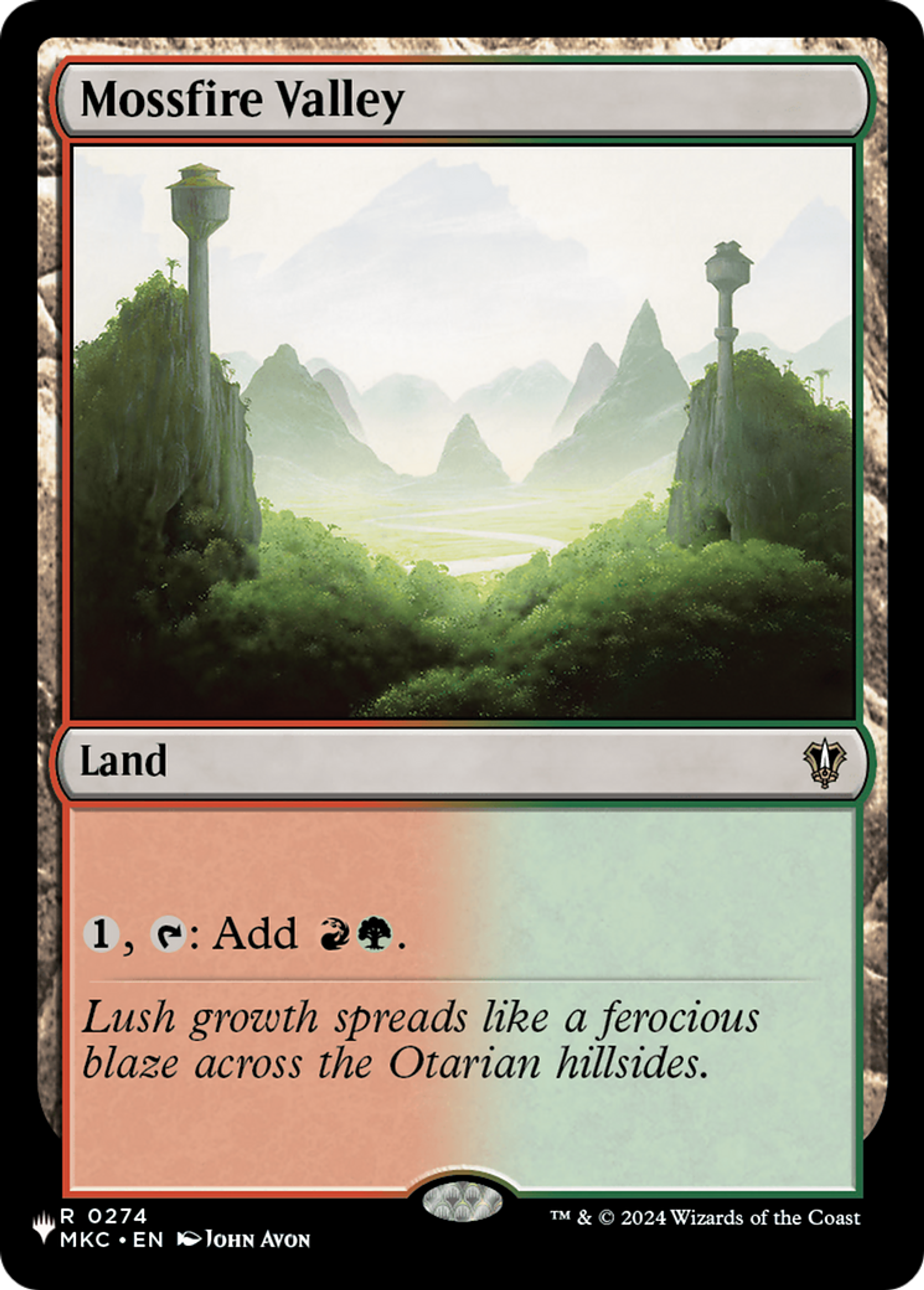 Vallée de Moussefeu — The List — Magic: The Gathering