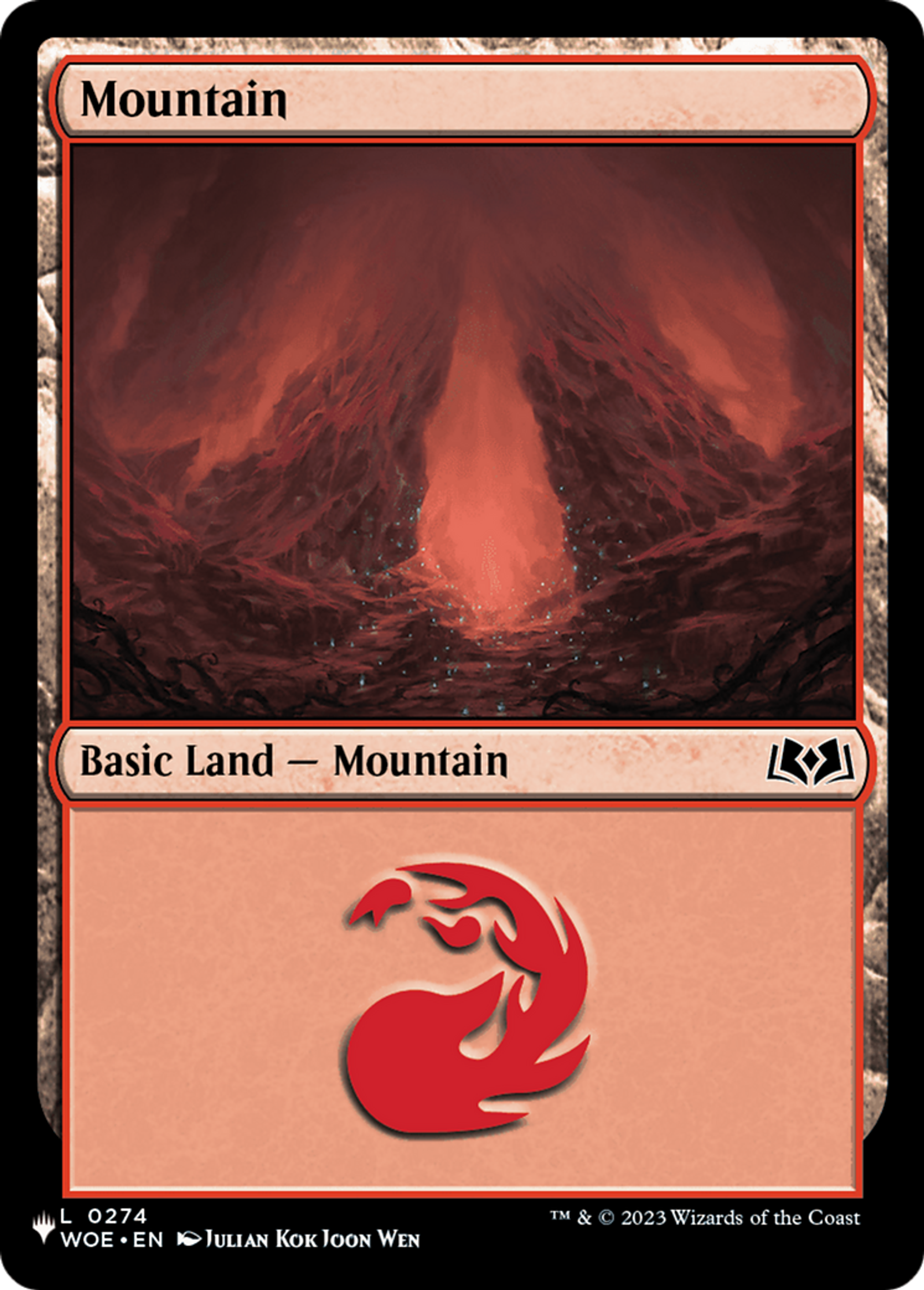 Mountain — The List — Magic: The Gathering