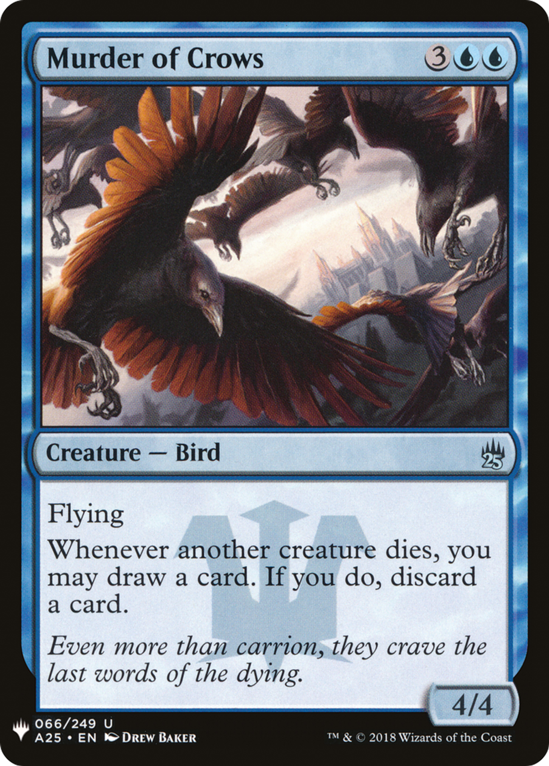 Murder of Crows — The List — Magic: The Gathering
