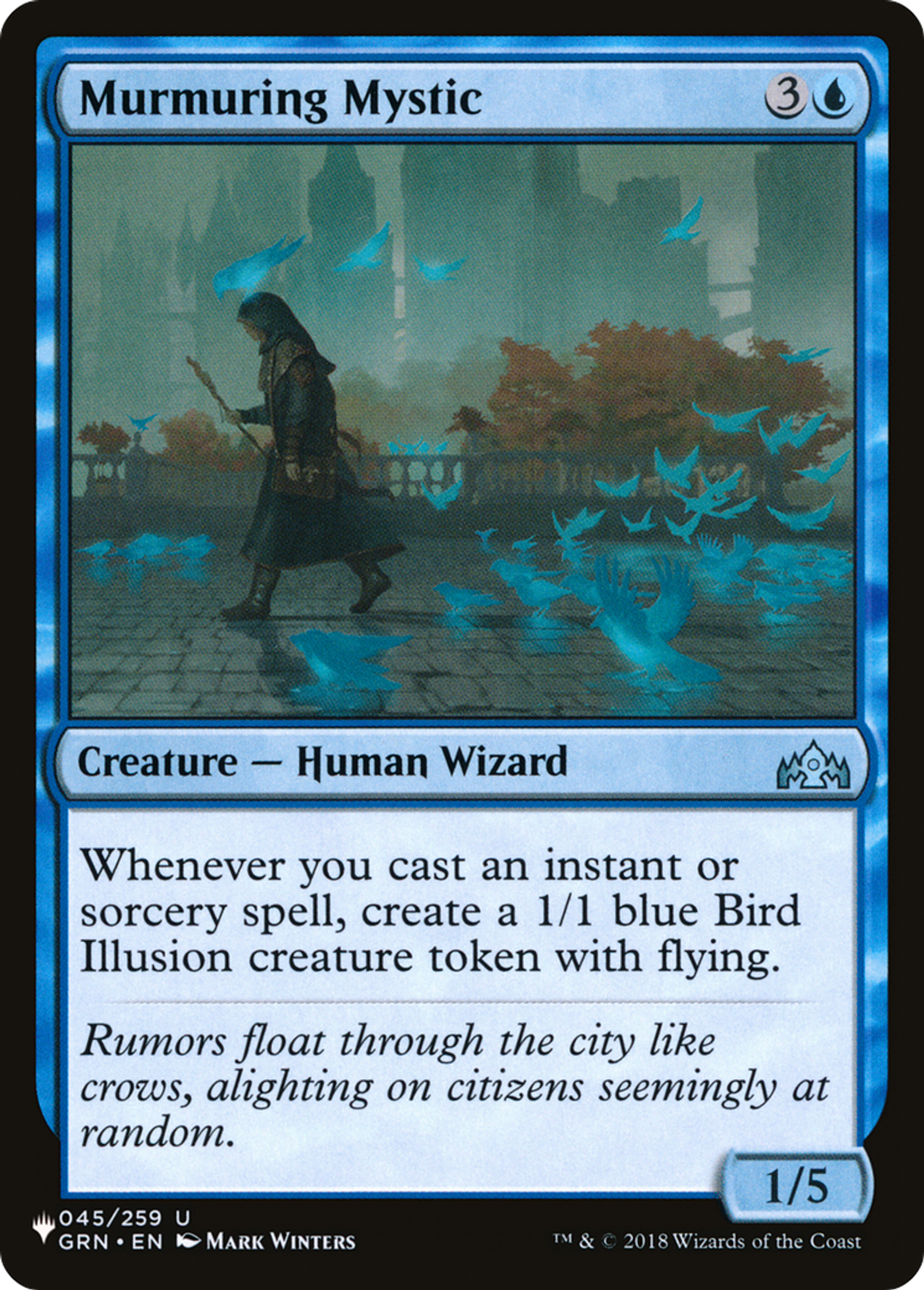 Murmuring Mystic — The List — Magic: The Gathering