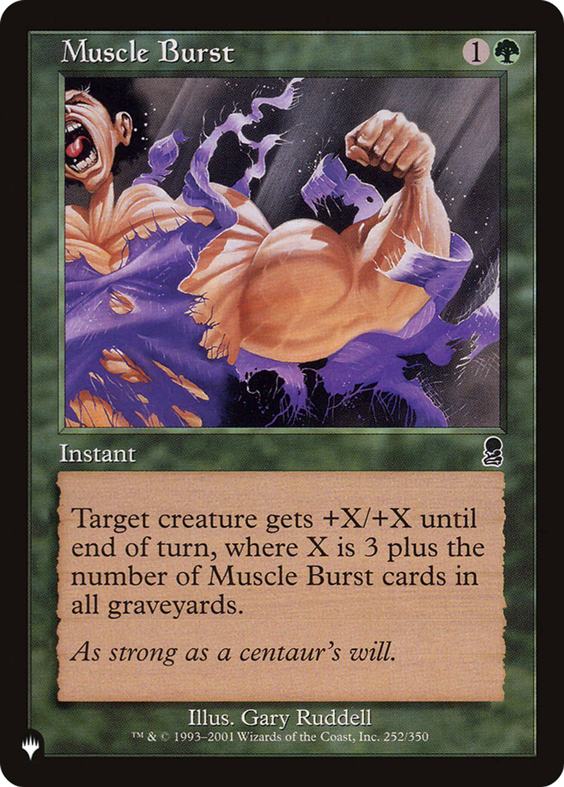 Muscle Burst — The List — Magic: The Gathering